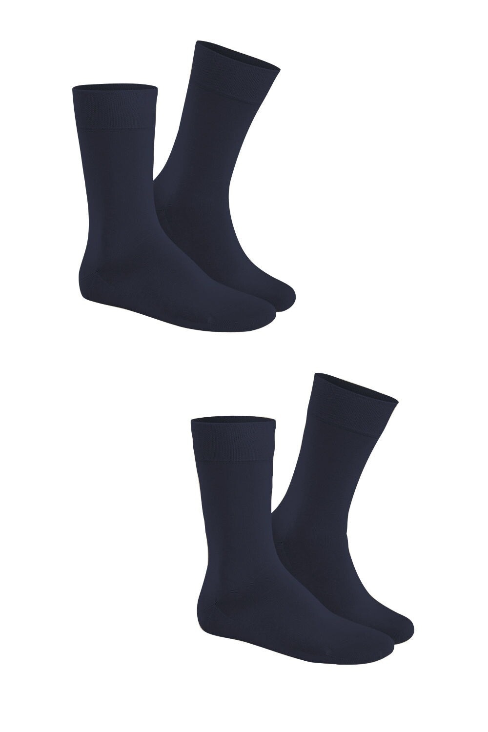Hudson Socken »ONLY 2-PACK« 2er Pack,  Komfortbund mit weitem Fussausschnitt