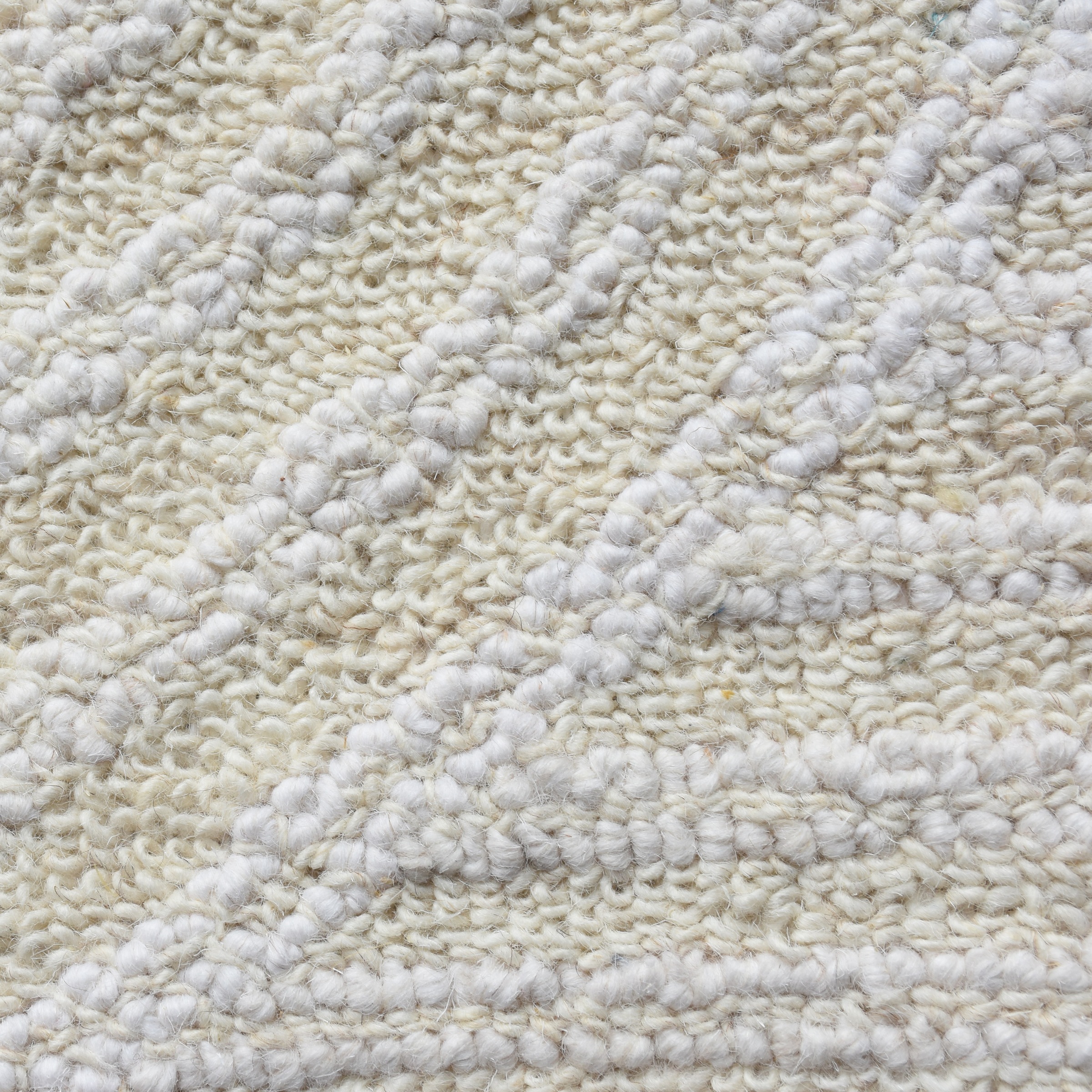 my home Tapis en laine »Brevik, handgefertigt, Wolle, Hoch-Tief-Struktur« Rectangulaire 11 mm Höhe einfarbig, Wolle, Teppich, Wohnzimmer, Schlafzimmer, Esszimmer