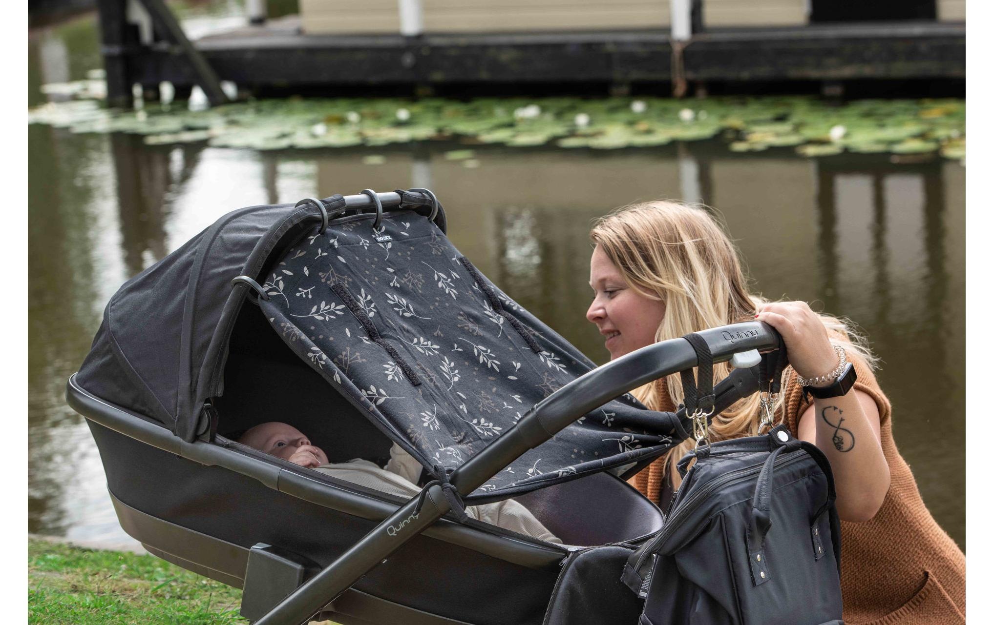 Dooky Kinderwagen-Sonnenschutzhülle »Universal Cover Romantic Leaves«