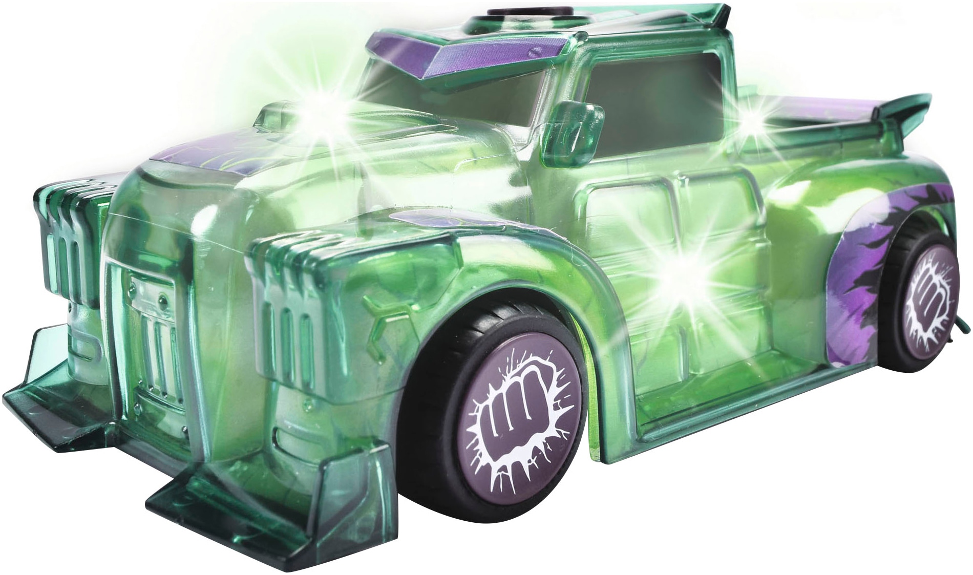 Dickie Toys Voiture-jouet »Marvel Light Hero Hulk 1:32« mit Licht und Sound