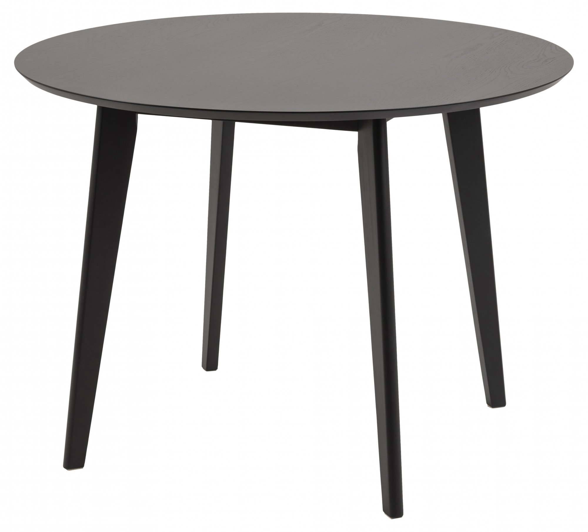 ACTONA GROUP Table de salle à manger »Roxby rund Ø105 – kompakt, robust & pflegeleicht, zeitloses Design« Table de cuisine, OTTOs Choice, 1 cuis tlg. table à manger ronde Roxby, avec placage chêne Ø 105 cm