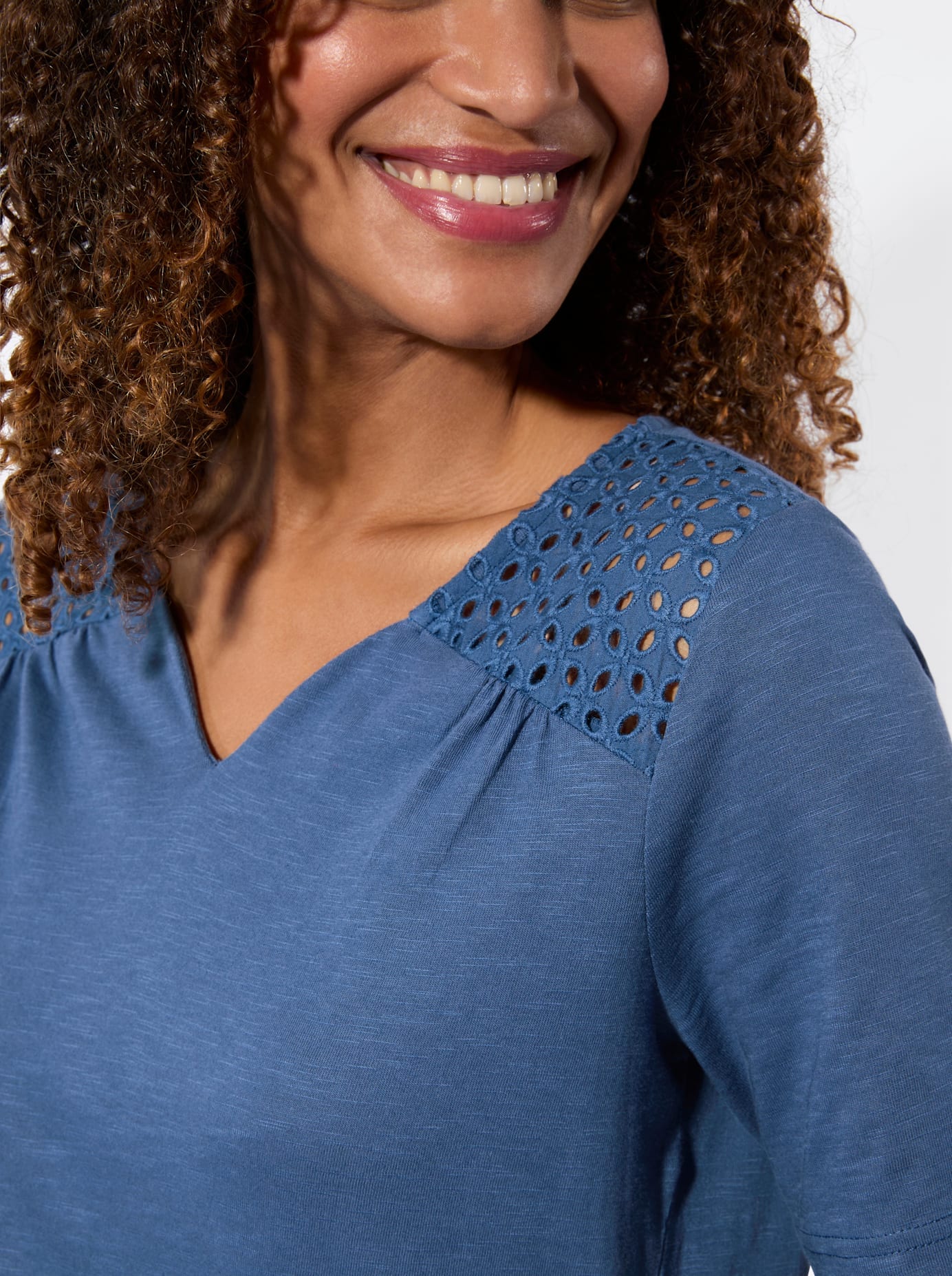 Inspirationen Spitzenshirt »Spitzenshirt« 1 tlg.