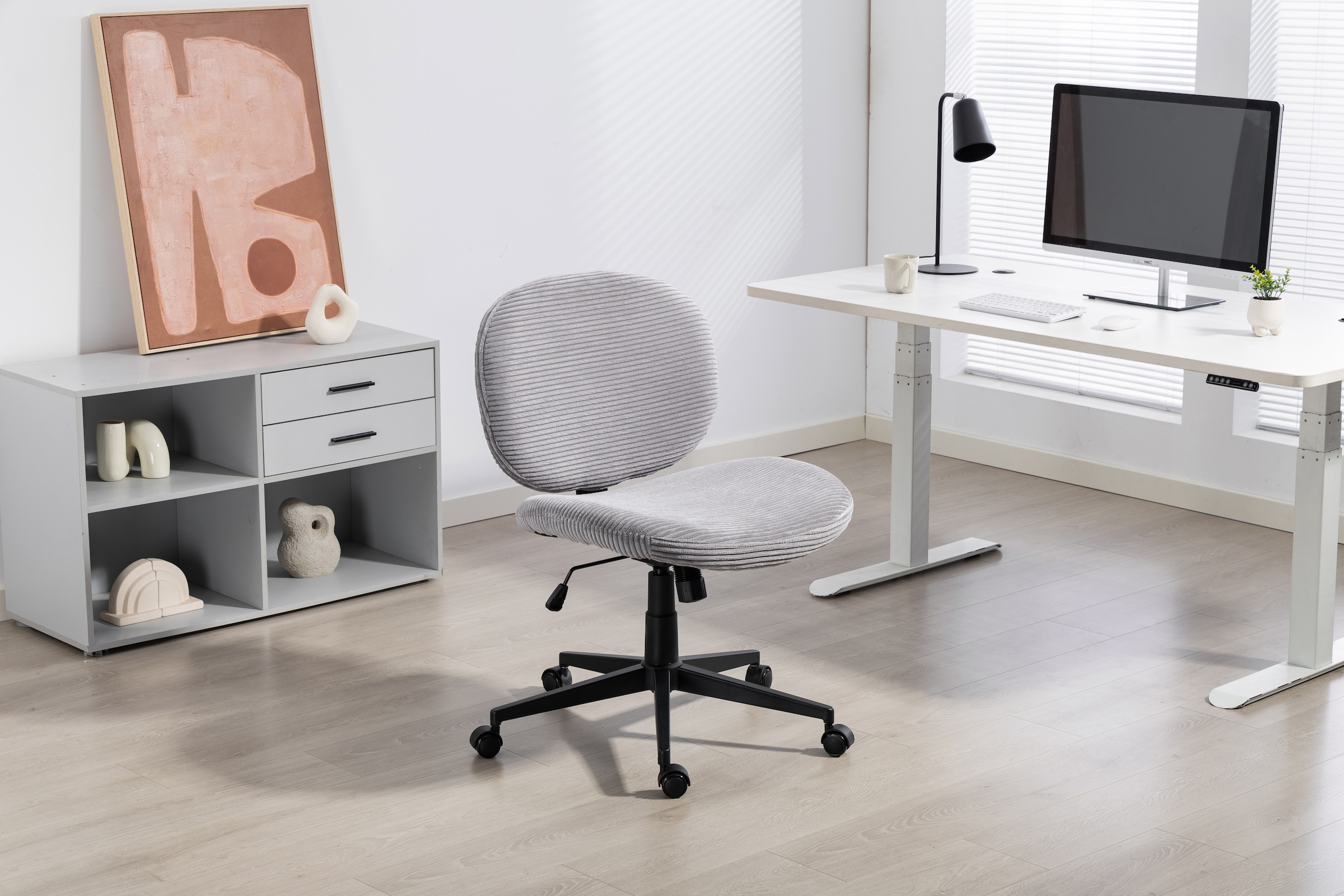 Duo Collection Chaise pivotante »Tilo« () 1 cuisréglage hauteur d’assise, mécanisme basculant, roulettes doubles de sécurité