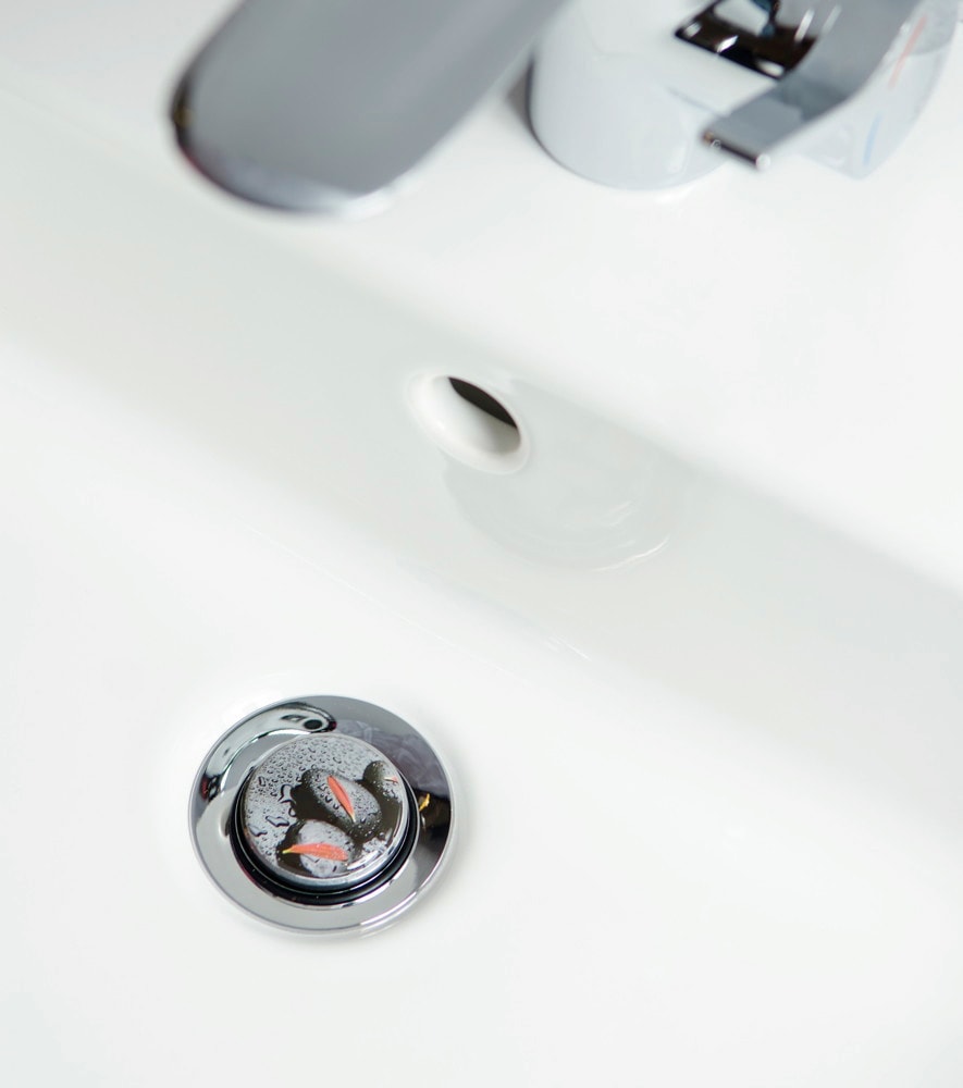 Sanilo Set d'accessoires de salle de bain »Elegance« bestehend aus WC-Sitz, Badteppich und Waschbeckenstöpsel