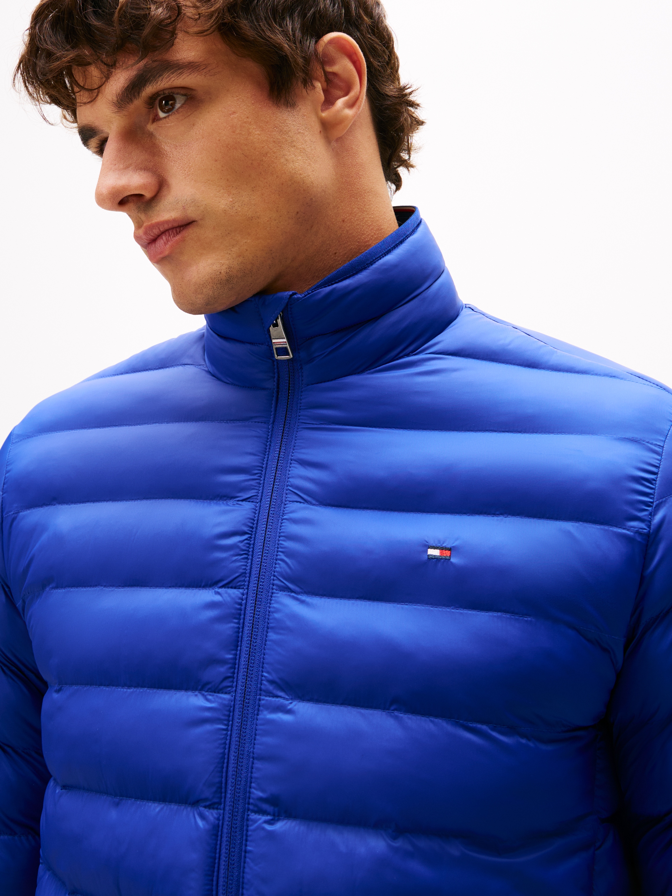 Tommy Hilfiger Veste matelassée »PACKABLE RECYCLED JACKET« Winterjacke mit Logostickerei