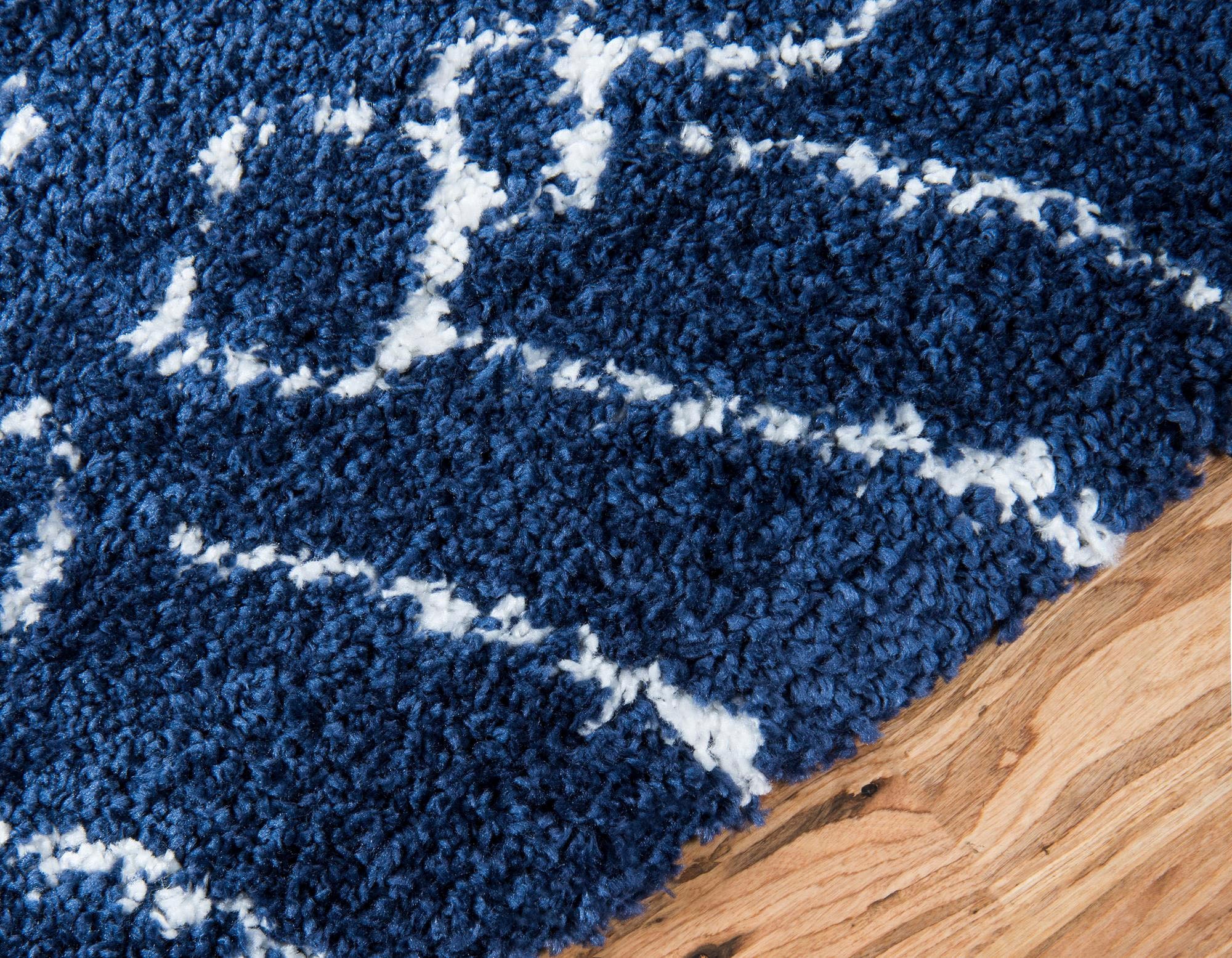 Myflair Möbel & Accessoires Tapis de sol à poils longs »Temara Shag, LAGERRÄUMUNG!« Rectangulaire 51 mm Höhe Teppich-Läufer, gewebt, Scandi Design, ideal im Flur & Schlafzimmer