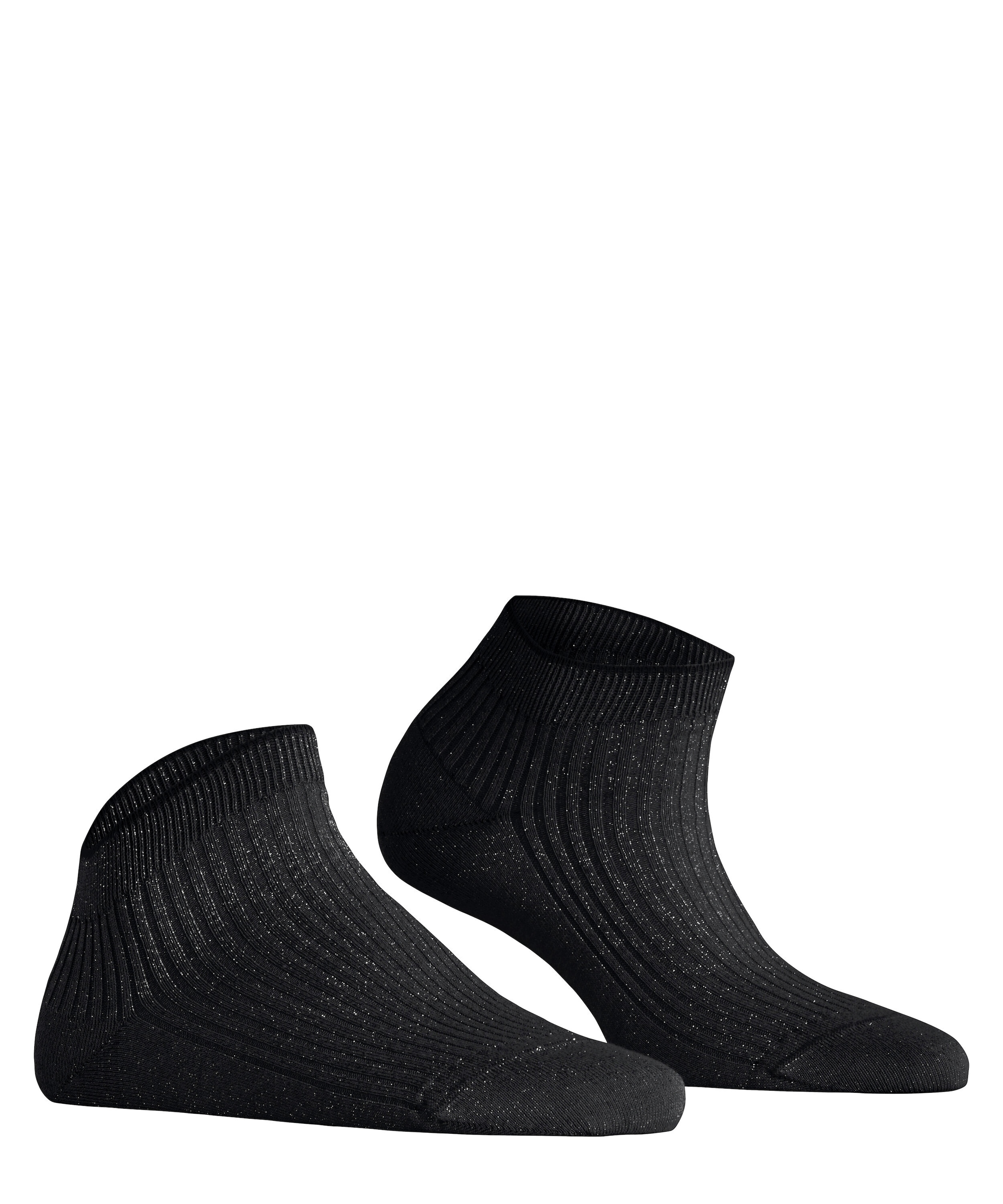 FALKE Chaussettes de baskets »Shiny Rib« avec structure côtelée, en mélange de viscose, respirant