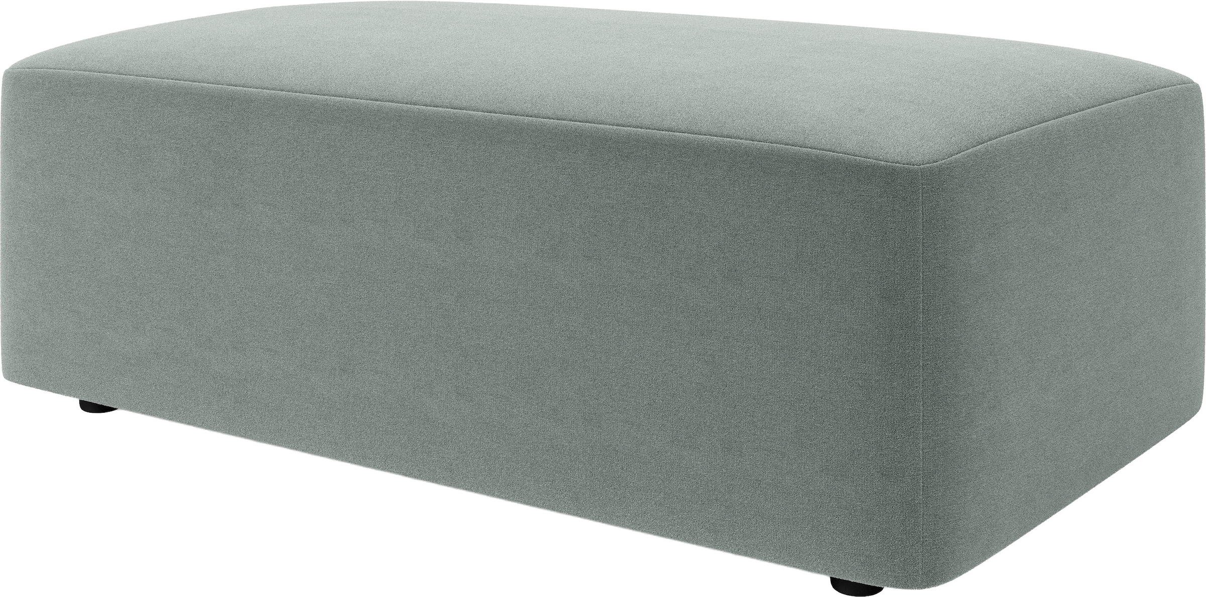 TRENDMANUFAKTUR Hocker »Wien« in trendigem Cordstoff, grosszüge Breite von 112 cm