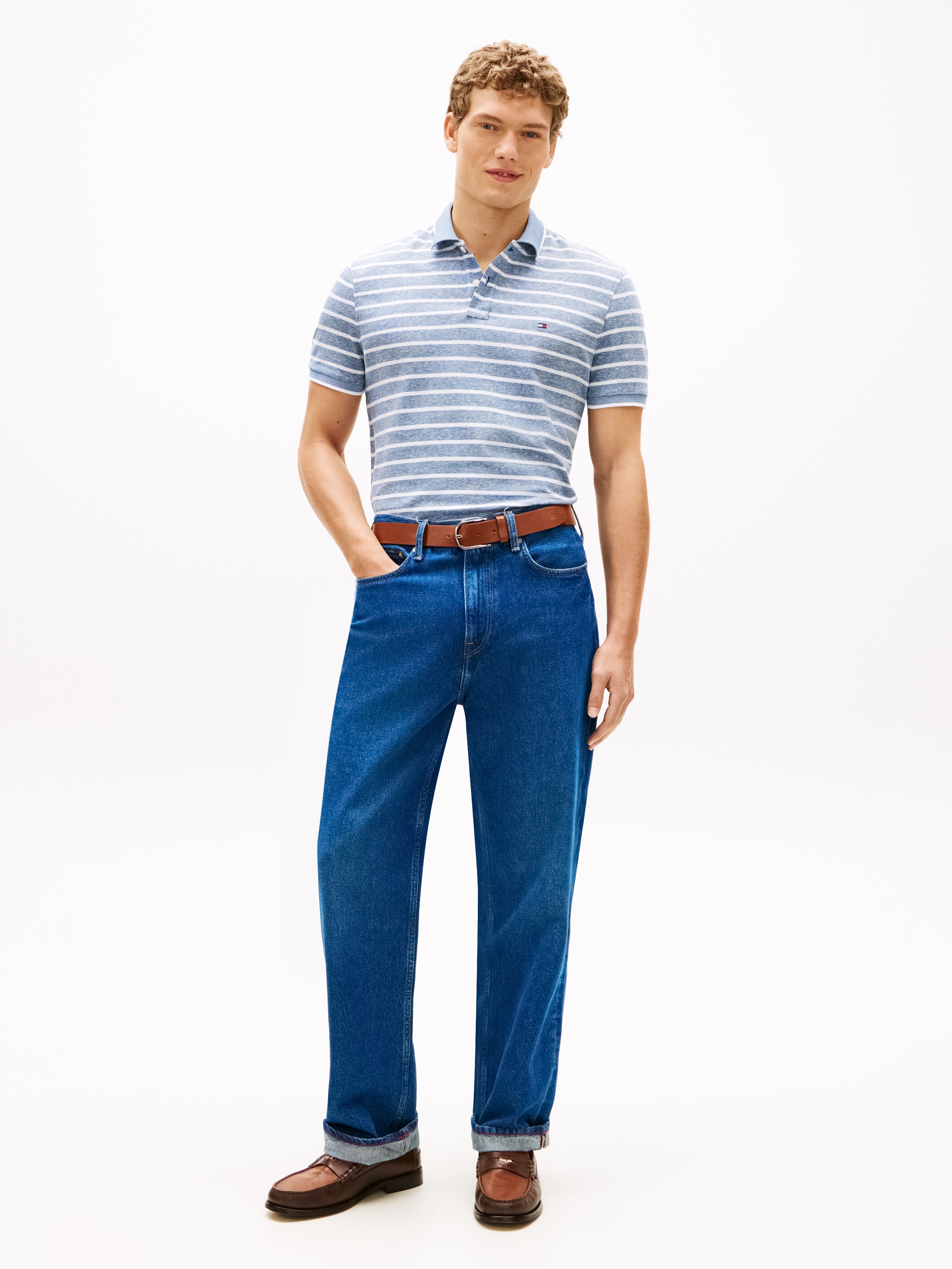 Tommy Hilfiger Polo »LINEN PIQUE REGULAR«