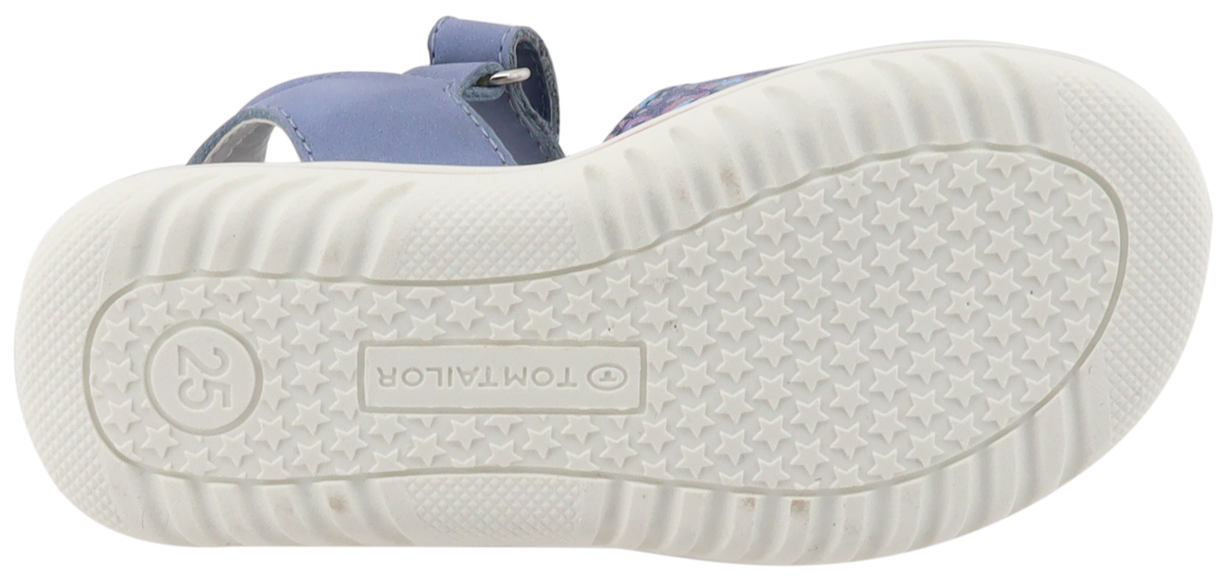 TOM TAILOR Sandale  , Sommerschuh, Klettschuh, Kinderschuh mit bunten Drucken