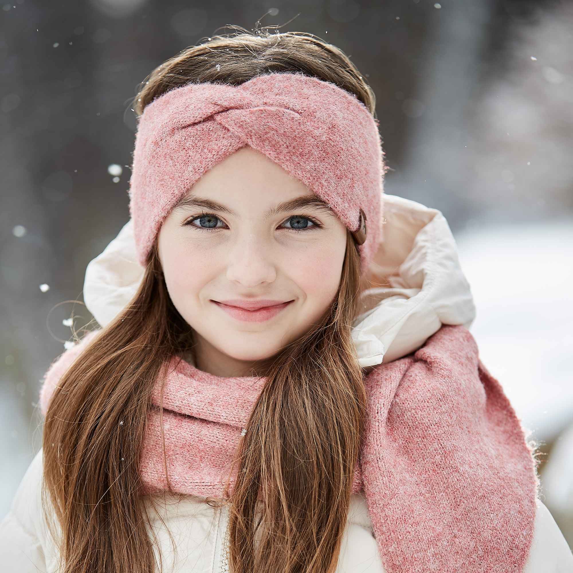 MAXIMO Serre-tête doppelt gestrickt, wärmend, weich