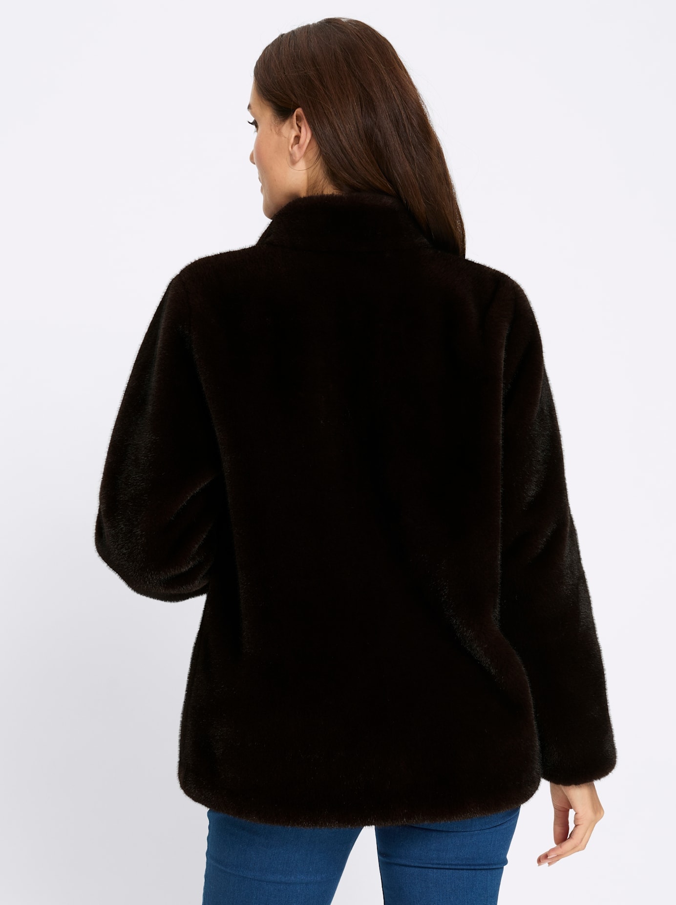 heine Fellimitatjacke ohne Kapuze