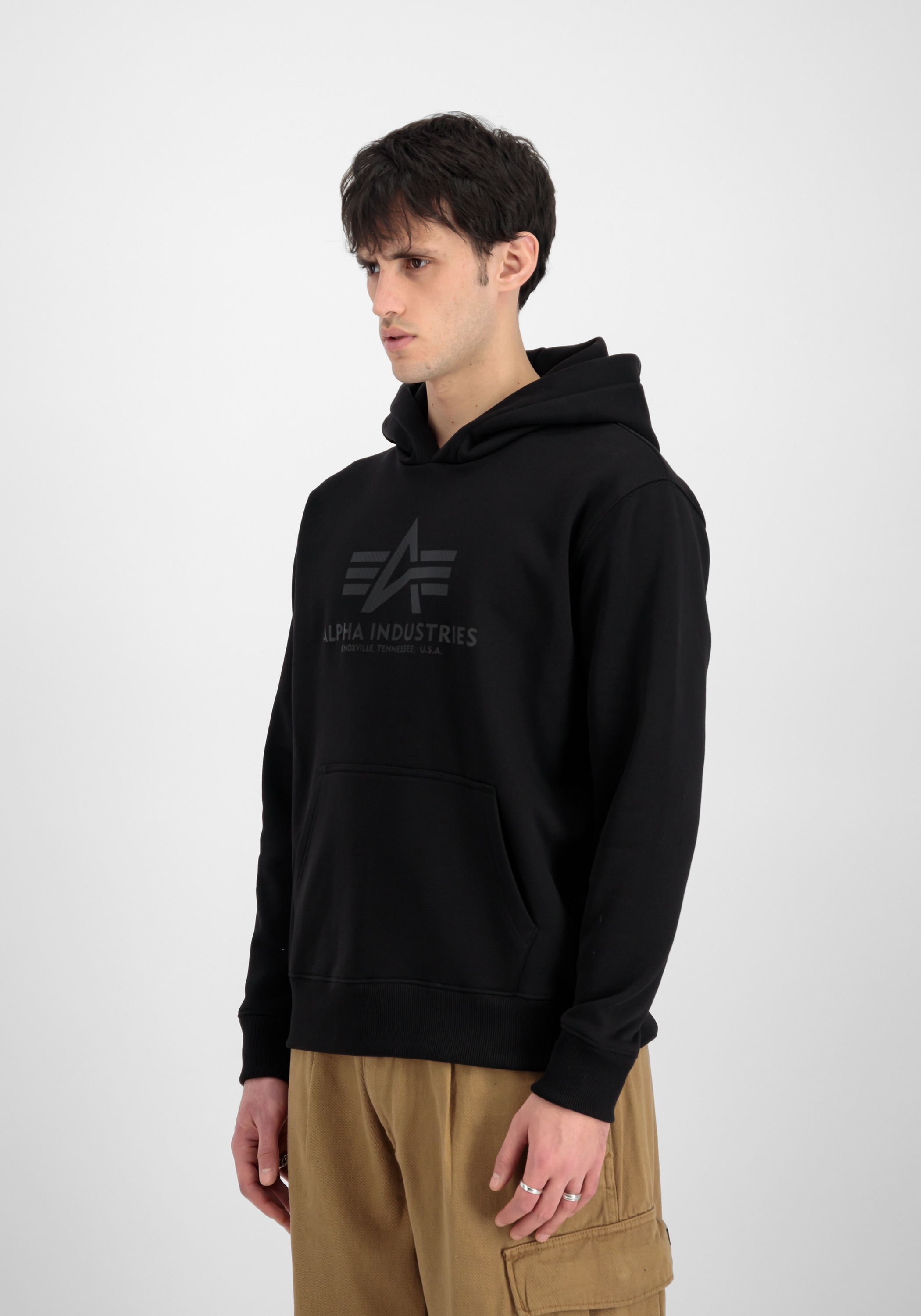 Alpha Industries Hoodie »Basic Hoodie Carbon«
