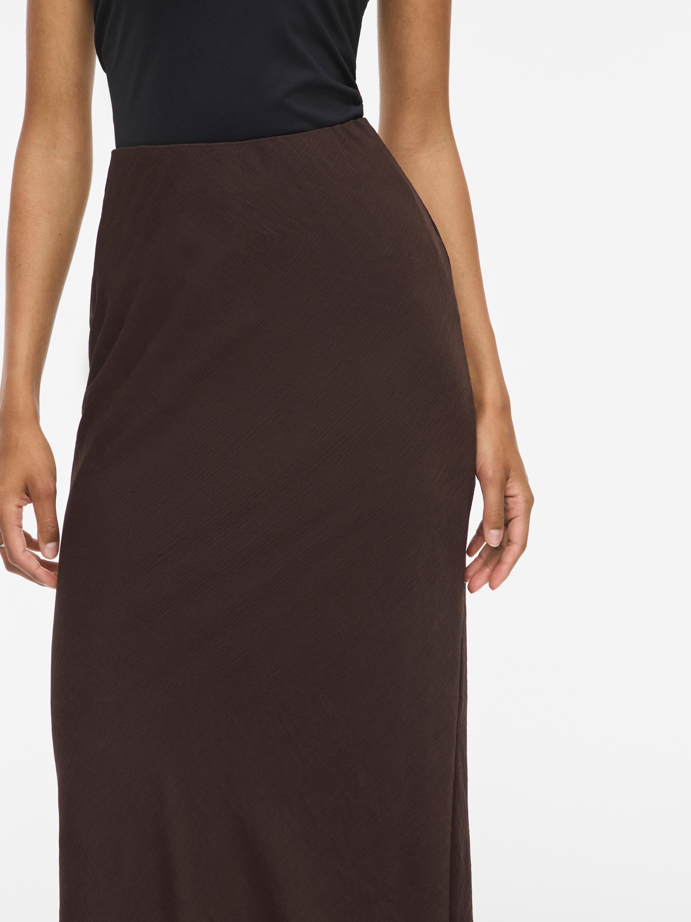 Vila Maxi jupe »VIFALIA HW ANKLE SKIRT - NOOS« en polyester, taille haute, facile d'entretien