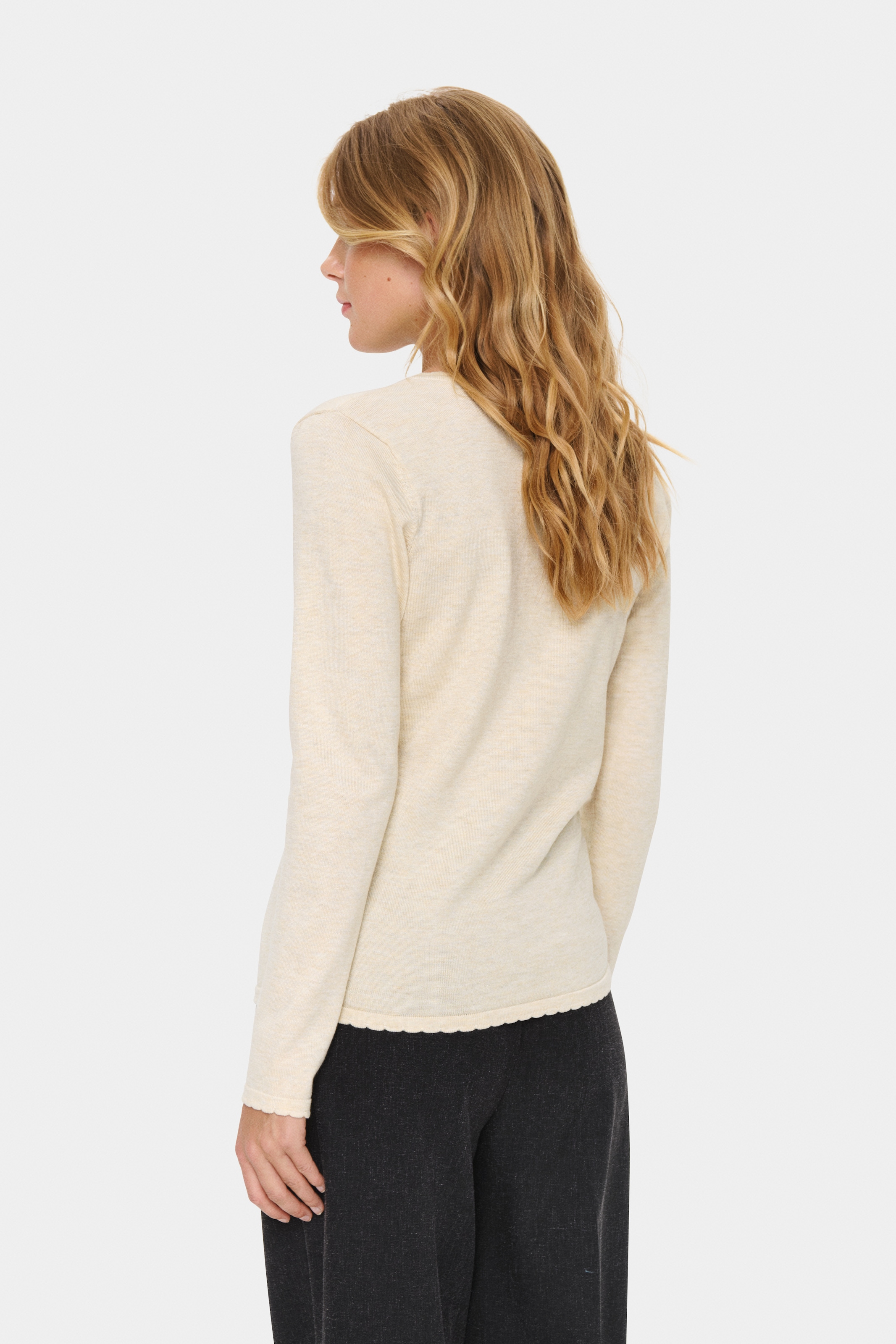 Saint Tropez Strickpullover »MilaSZ LS V-Neck Pullover« Regular fit, Viskosemischung