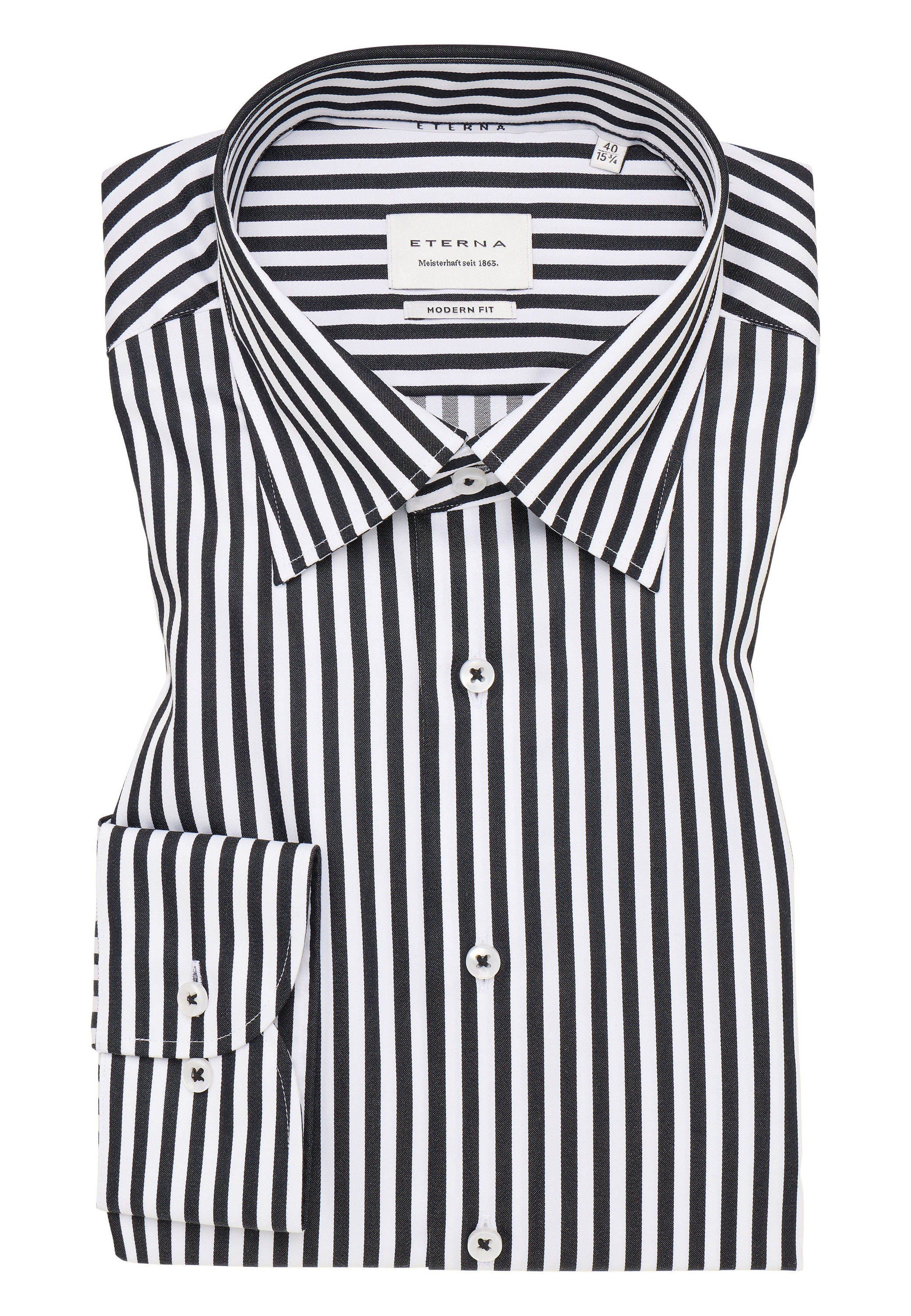 Eterna Langarmhemd »MODERN FIT« NON IRON (bügelfrei)
