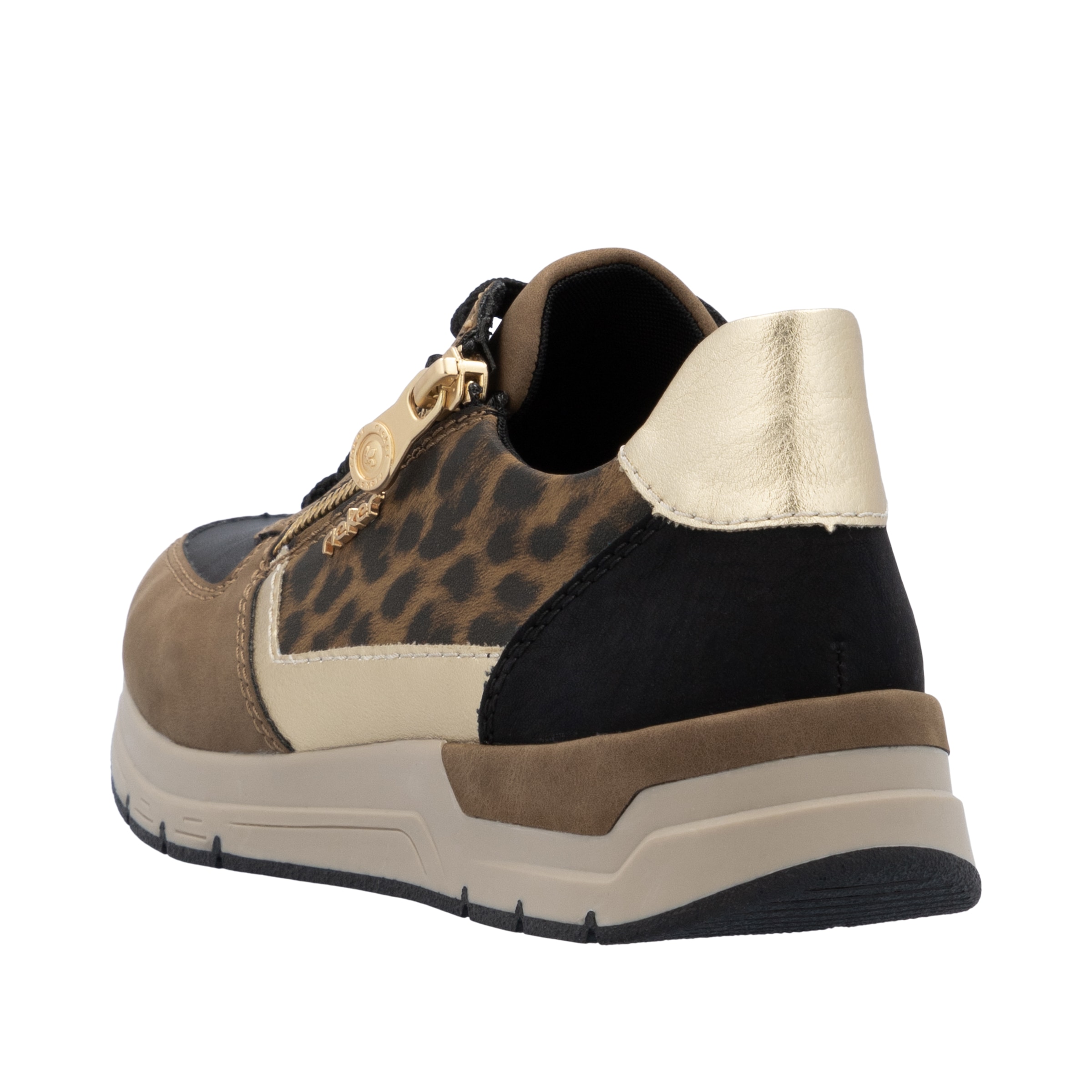 Rieker Sneakers  Freizeitschuh, Schnürschuh, Halbschuh mit modischen Akzenten