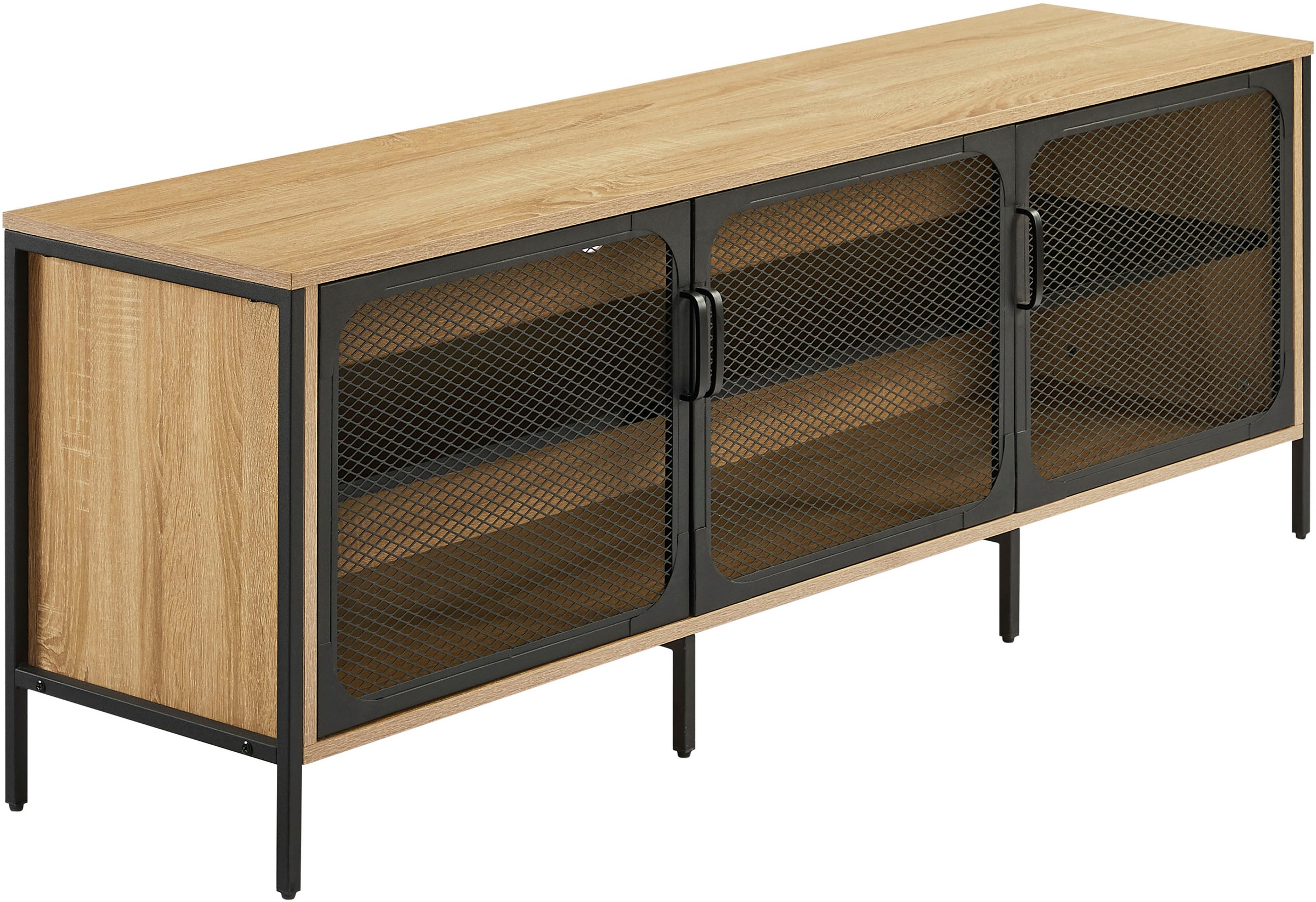 GOODproduct Tableau TV »Amance« mit ABS-Kanten und pulverbeschichteten Metallbeinen, Breite 150 cm