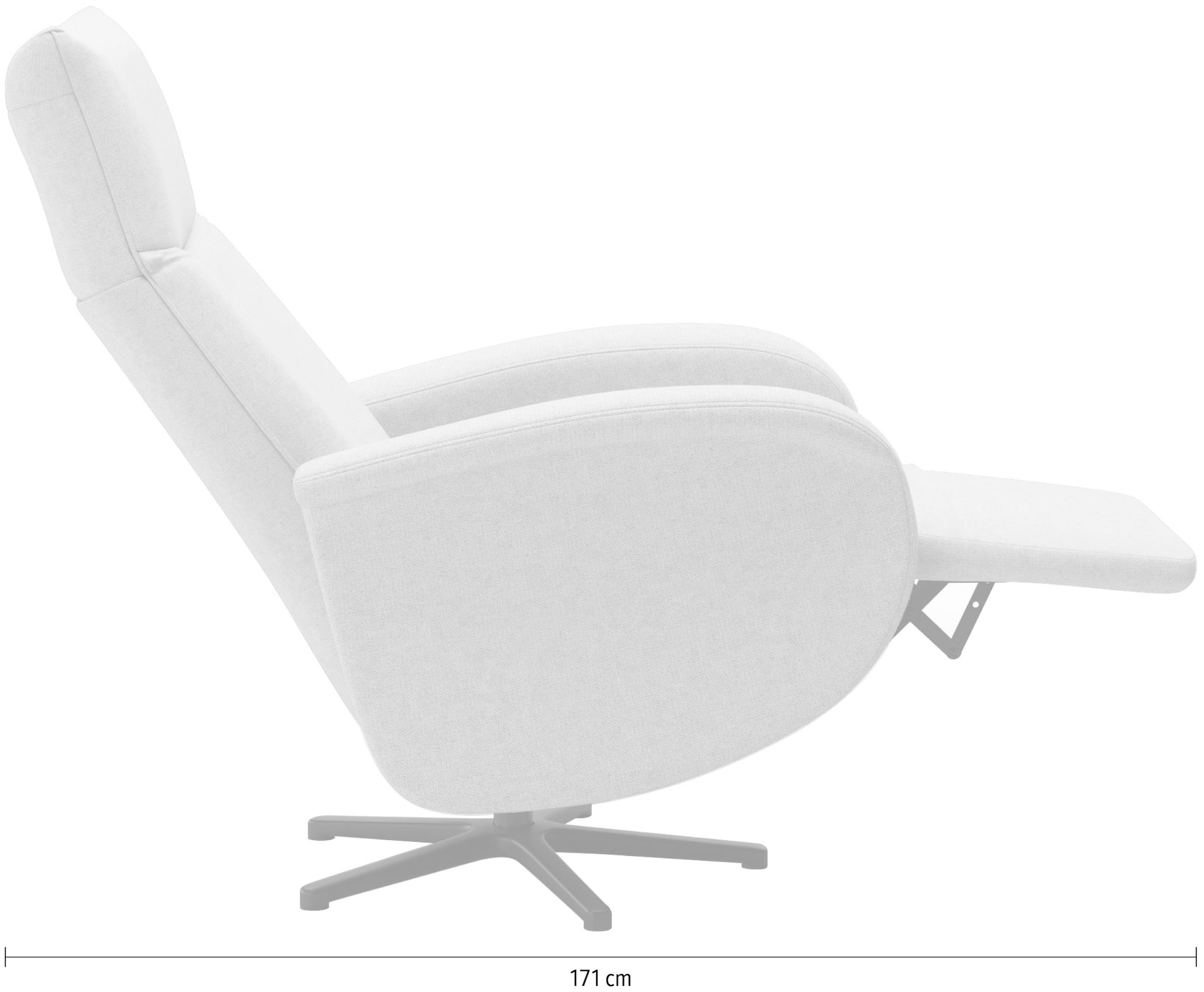 sit&more TV-Sessel »Glendale« wahlweise mit Aufstehhilfe, 2 Motoren und Akku