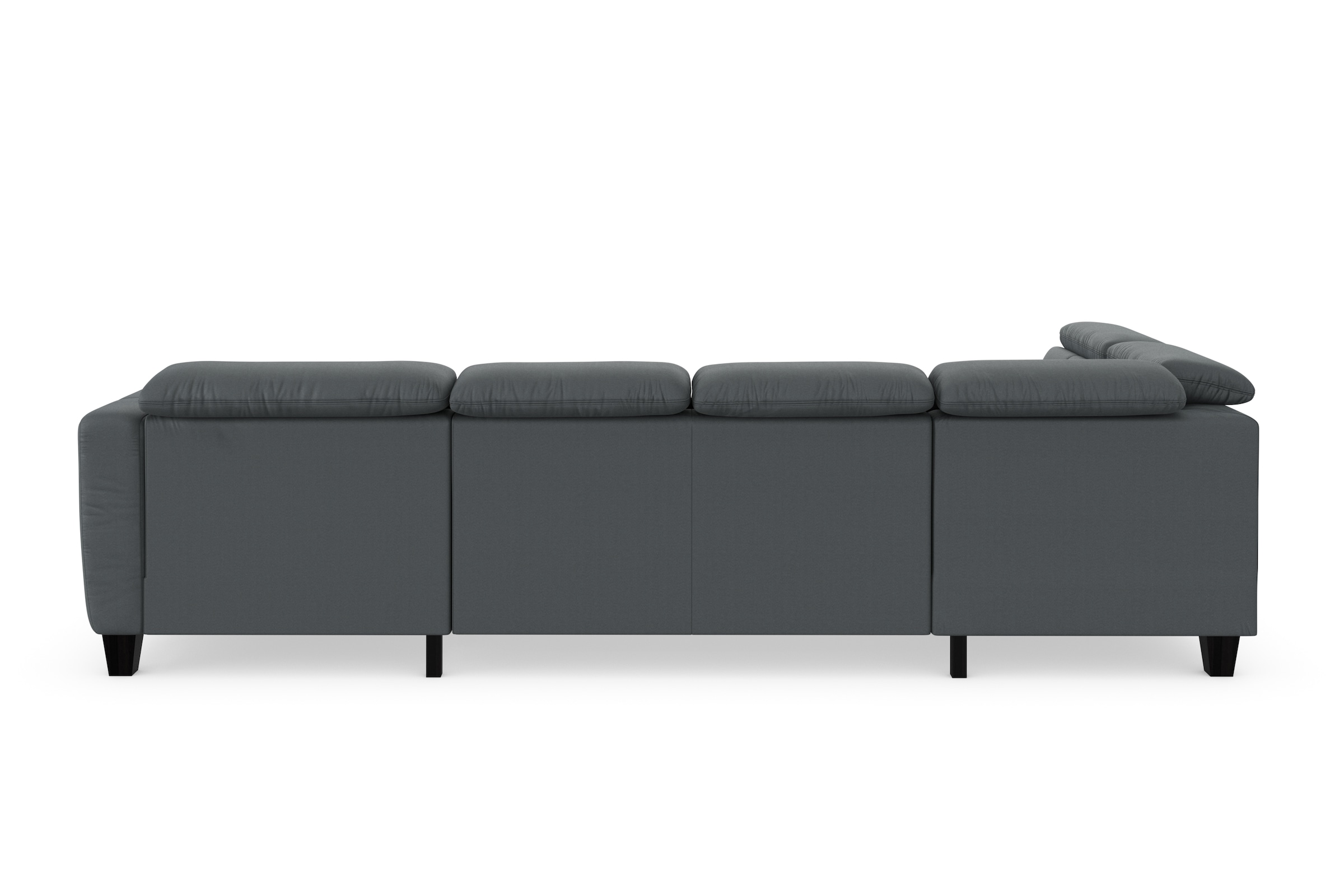 sit&more Wohnlandschaft »Belluci U-Form« Kopfteilverstellung und Federkern, wahlweise mit Schlaffunktion