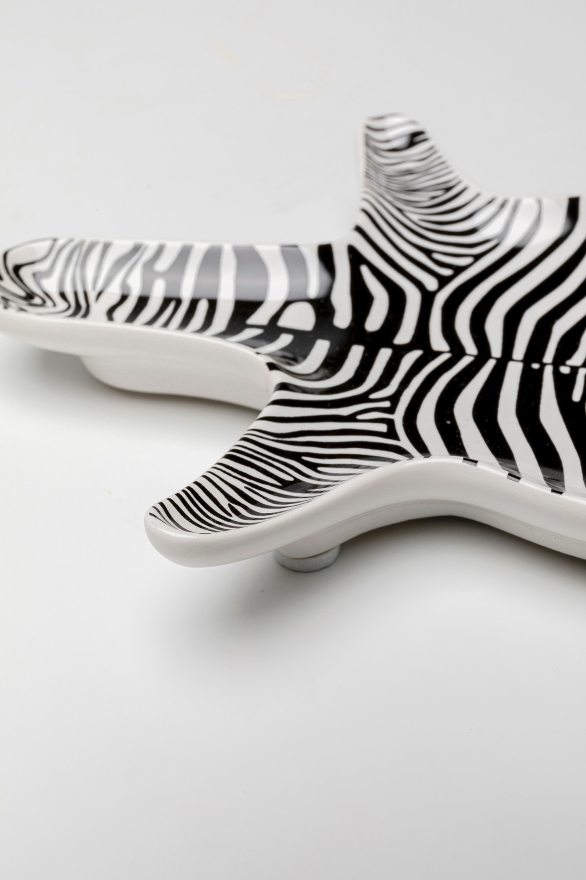 Kare Design Coupe décorative »Deko Schale Zebra 21x15cm«