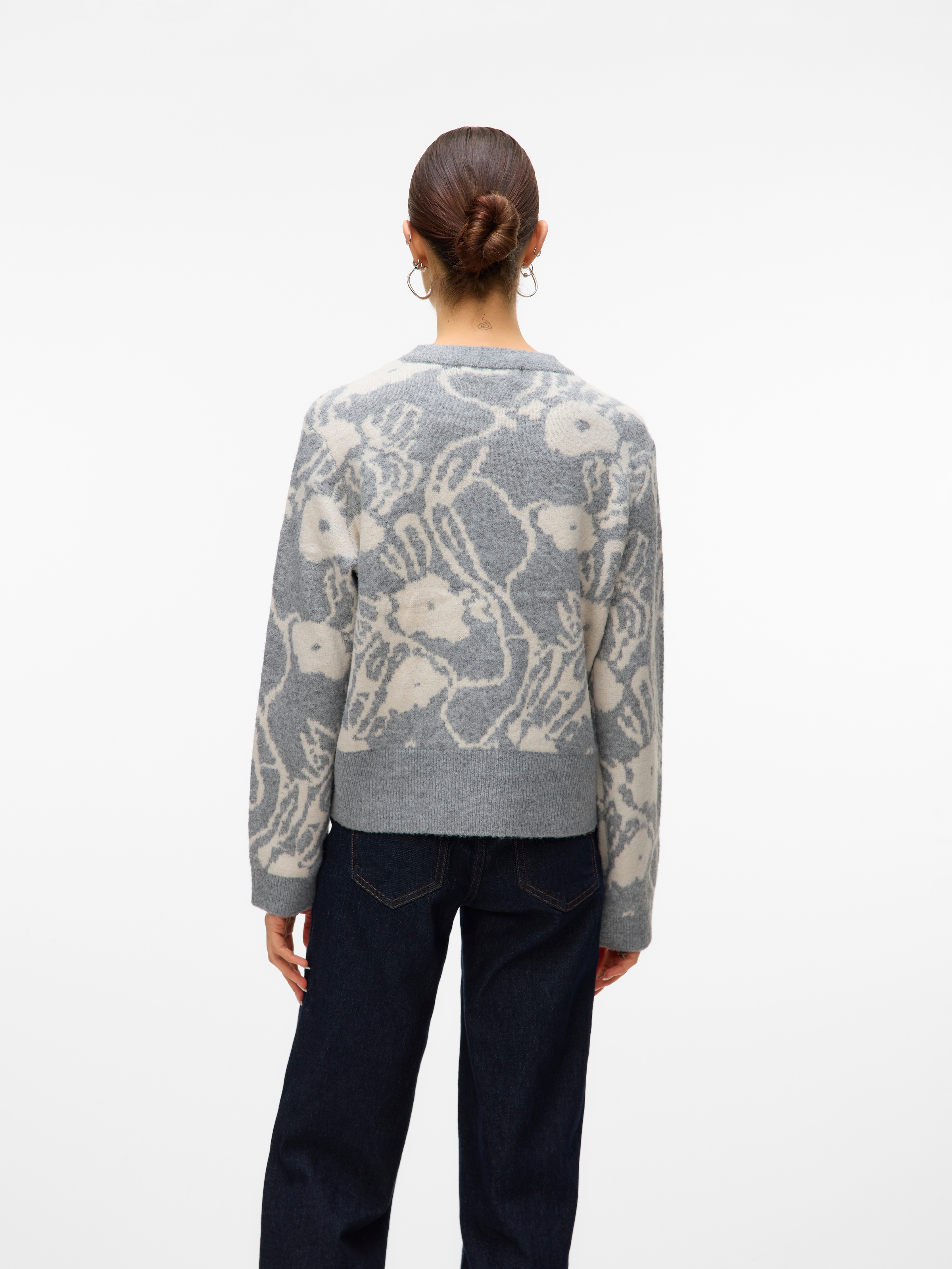 Vero Moda Strickpullover »VMKAILA LS O-NECK PULLOVER BOO«