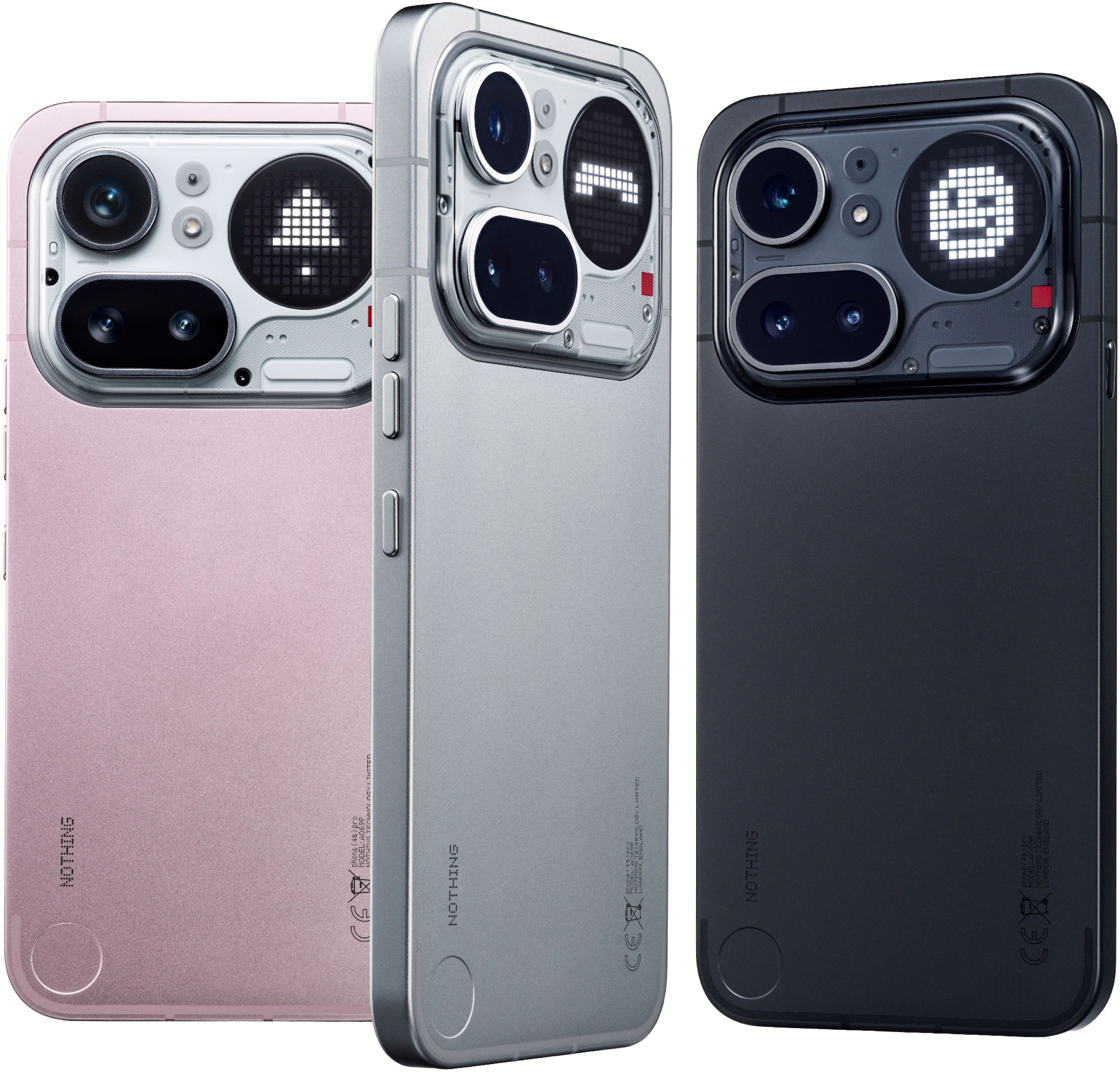 NOTHING Smartphone »Phone (4a) Pro« silber