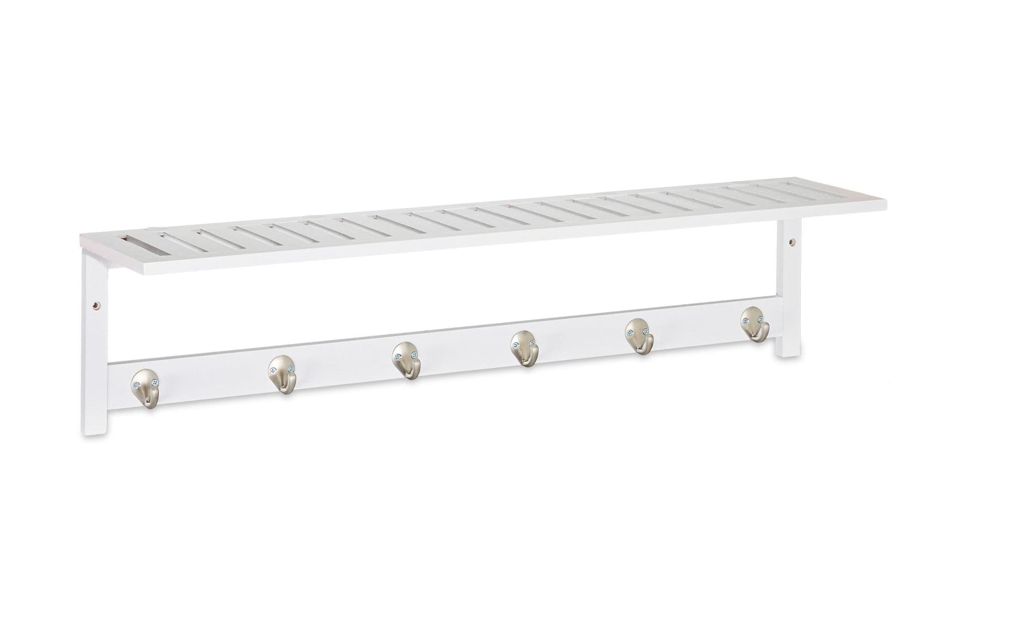 relaxdays Barre de penderie »Garderobenleiste mit Abla«