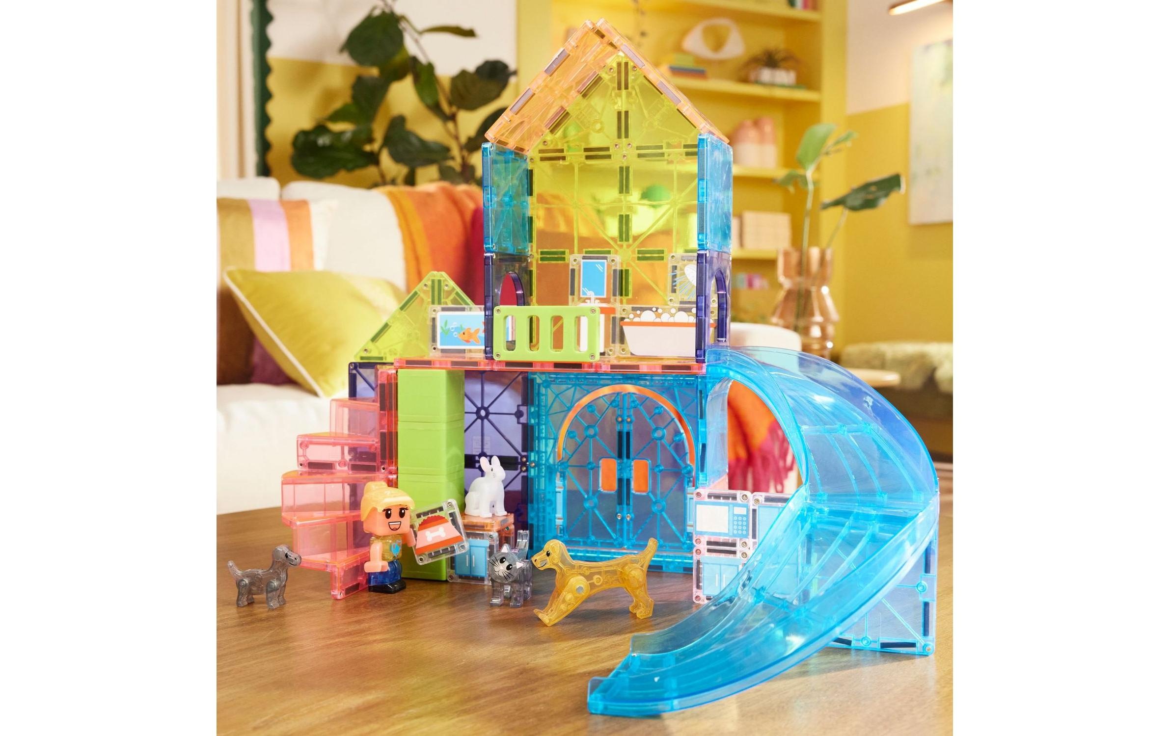   Steinbaukasten »Magna-Tiles Pet Playhouse 50 Teile«