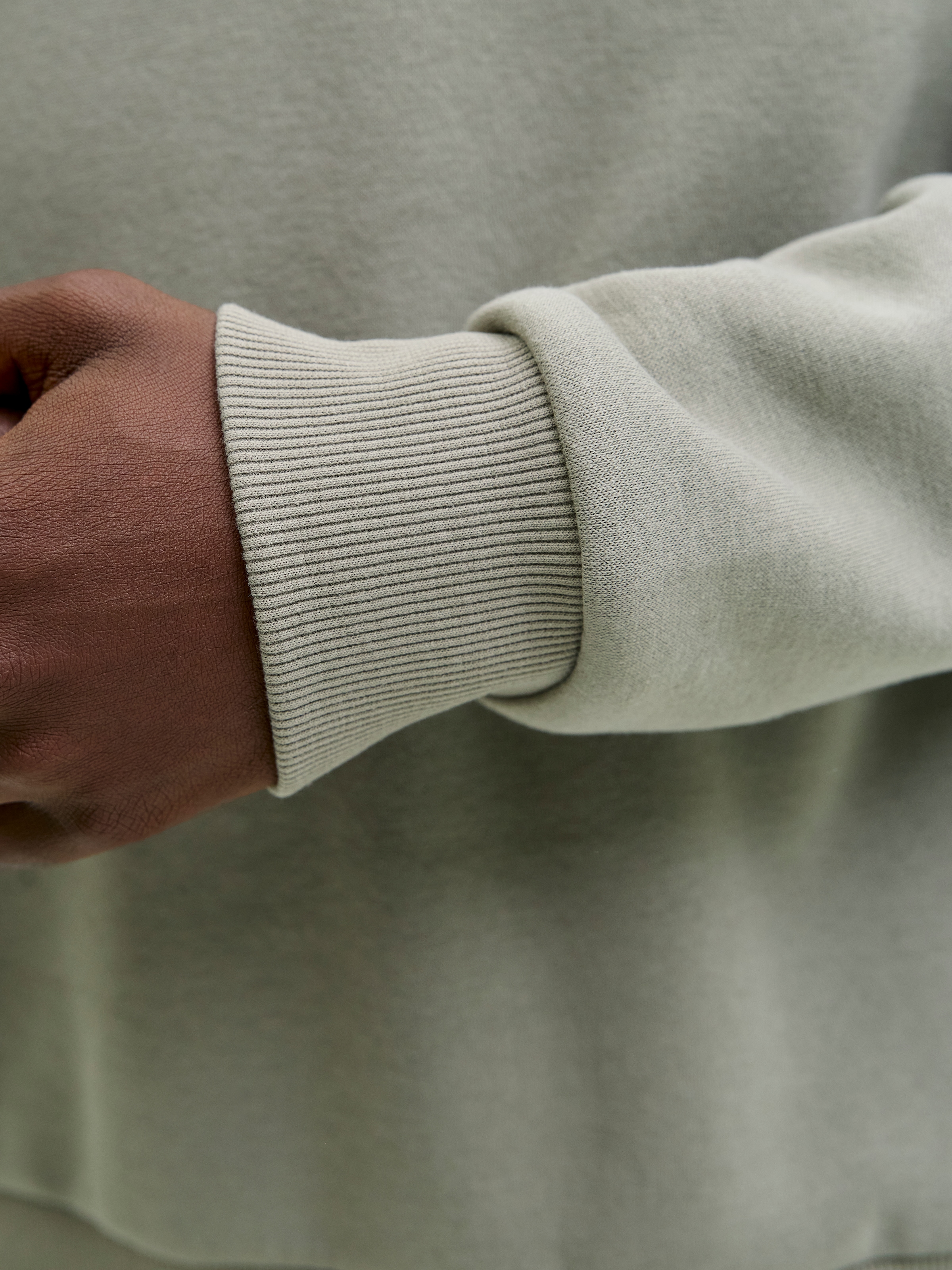 Jack & Jones Sweat-shirt »JJEBRADLEY  mit Rippbündchen für Alltag und Freizeit«, Materialmix, relaxed fit
