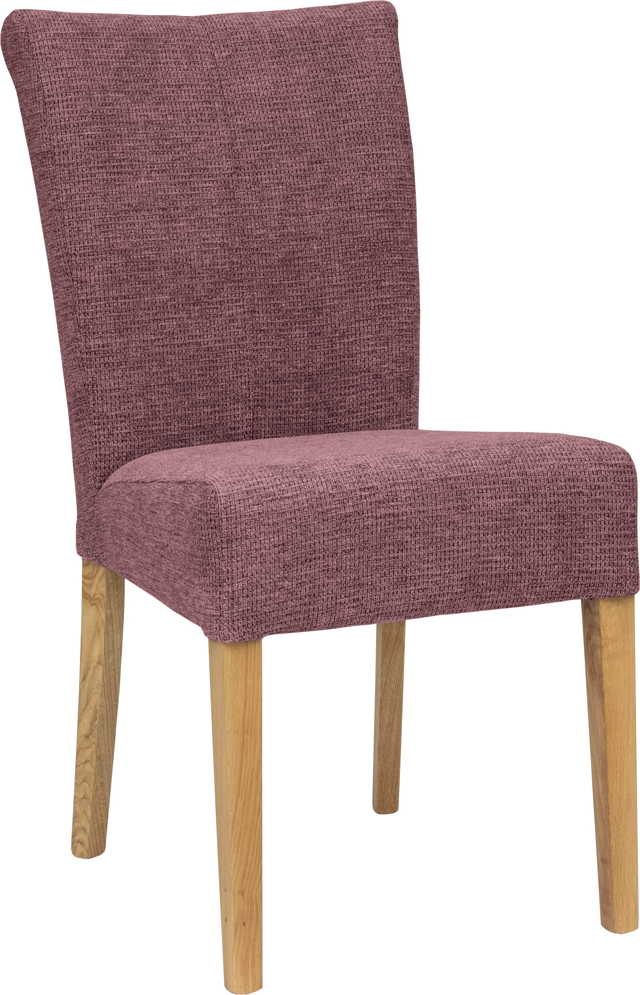 Home affaire Chaise de salle à manger »Queen Polsterstuhl BESTSELLER« (Set) 2 cuisverschiedene Bezüge, Gestell Massivholz