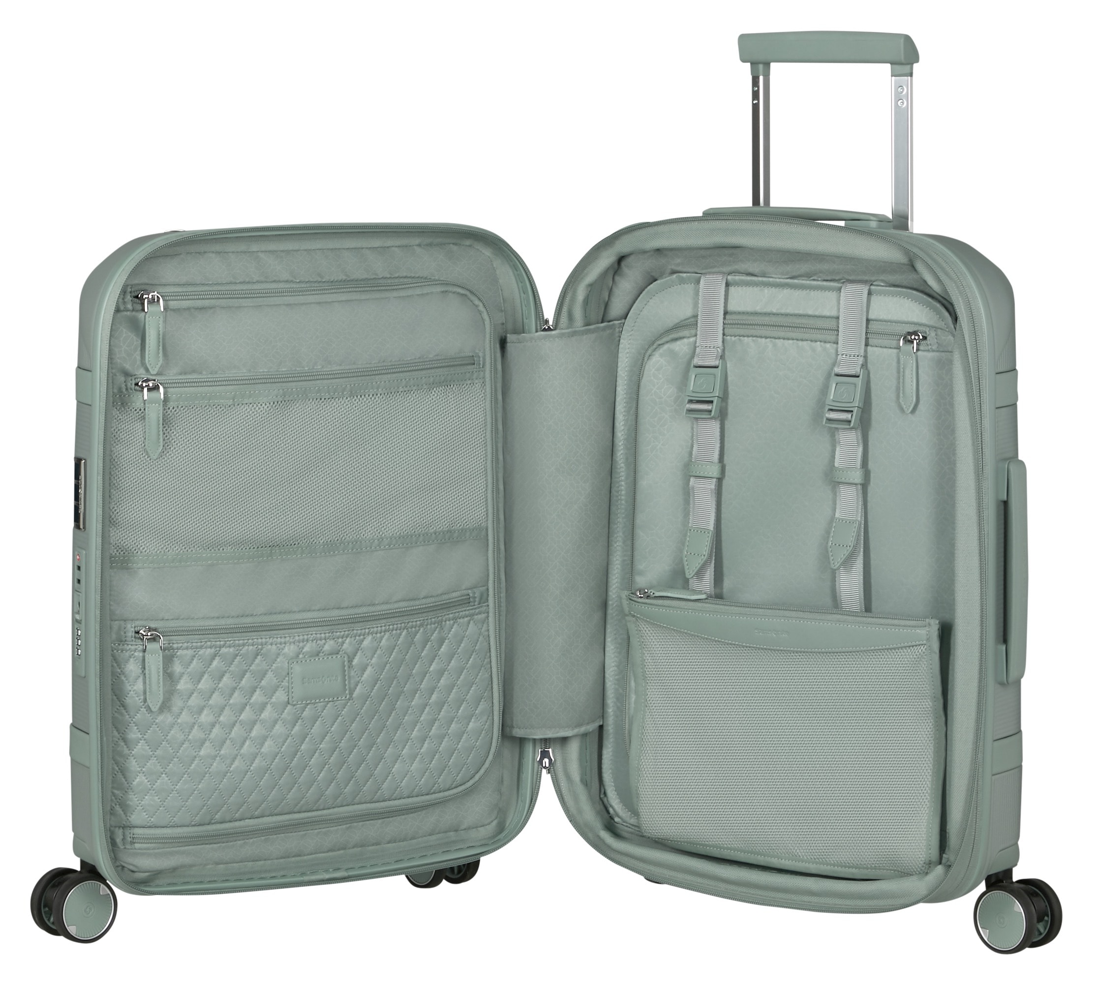 Samsonite Trolley à coque dure »IMAGE, verschiedene Grössen und Farben« 38 litre 4 Rollen avec extension de volume, avec cloison flexible