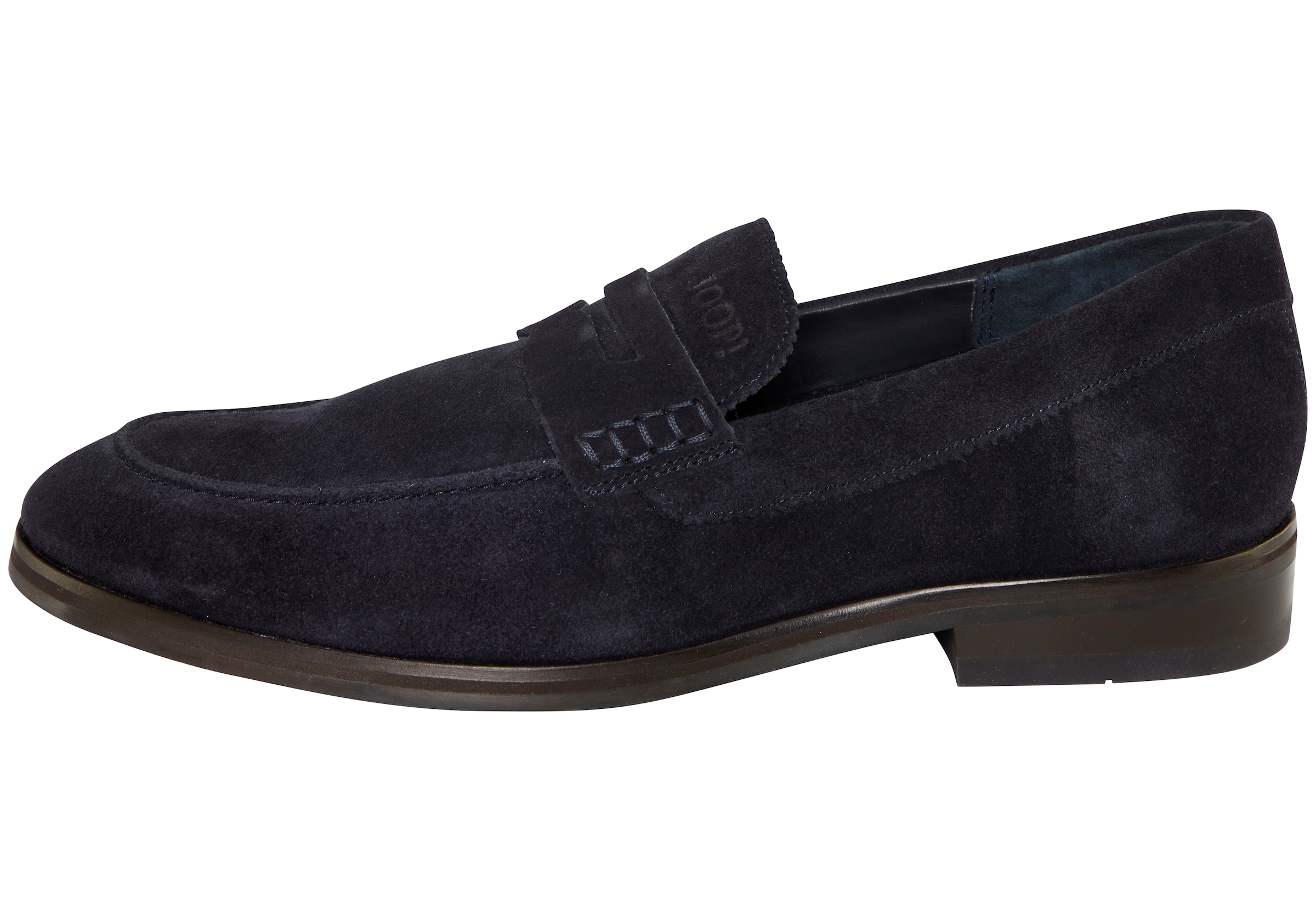 JOOP! Slipper »velluto kleitos loafer slip on ld«  chaussure basse, mocassin, chaussure sans lacets, loafer avec semelle intérieure en cuir souple