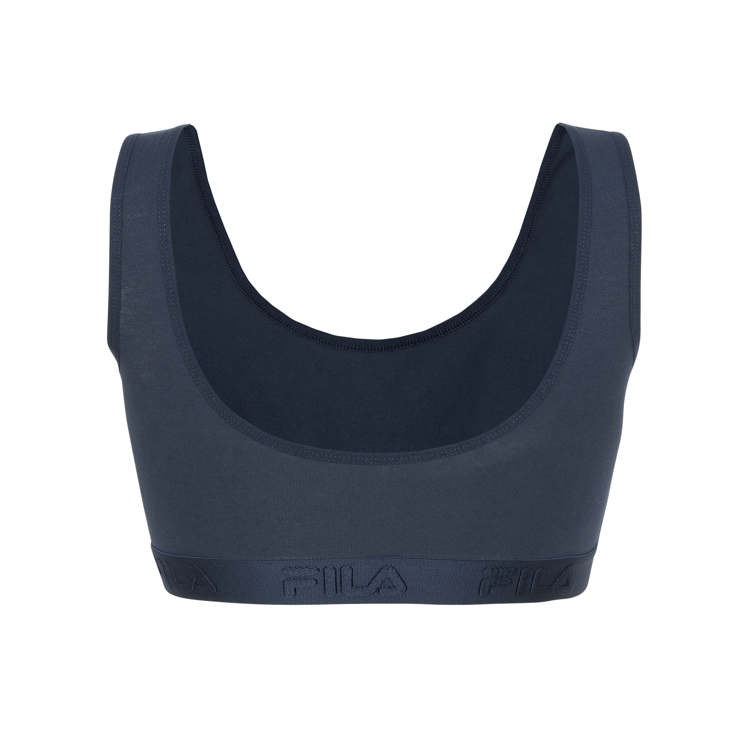 Fila Bügelloser BH elastisches Unterbrustband, Baumwollmix