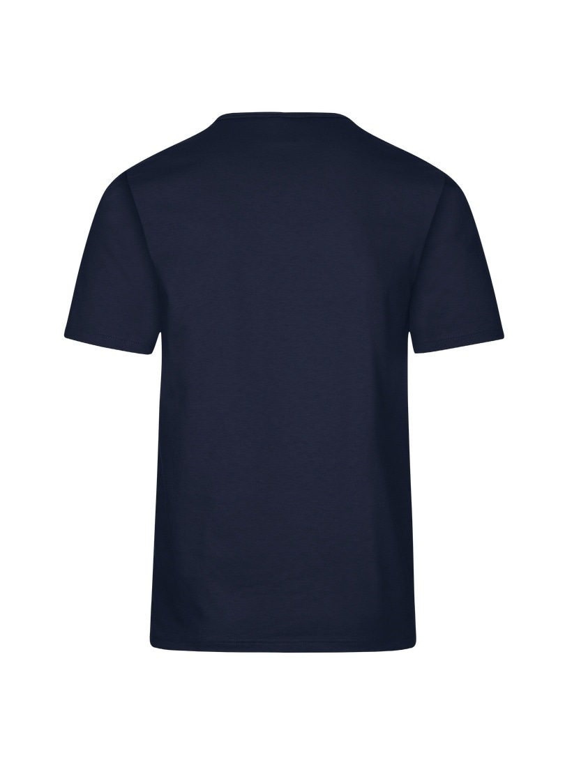Trigema T-Shirt »TRIGEMA T-Shirt mit Knopfleiste DELUXE Baumwolle« 1 Stk.
