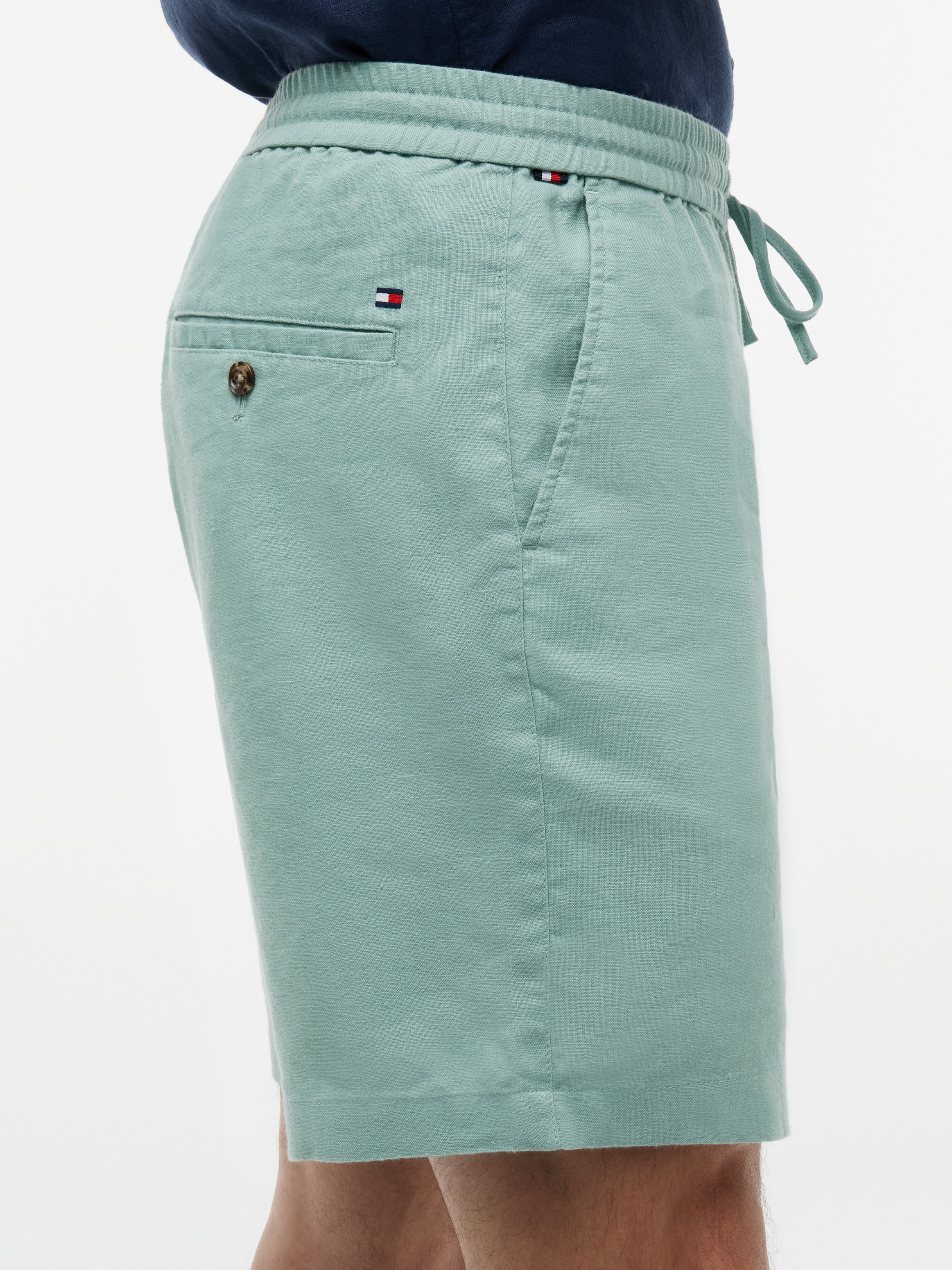 Tommy Hilfiger Chinoshorts »DOVER«  aus Leinenmix, elastischer Bund