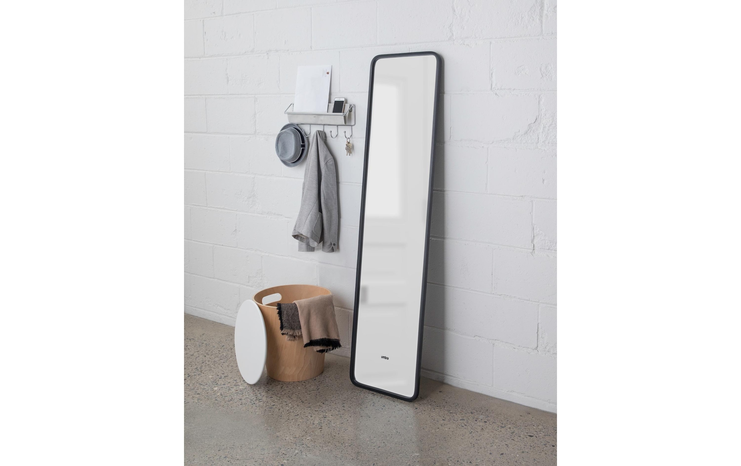 Umbra Spiegel »Hub Schwarz«