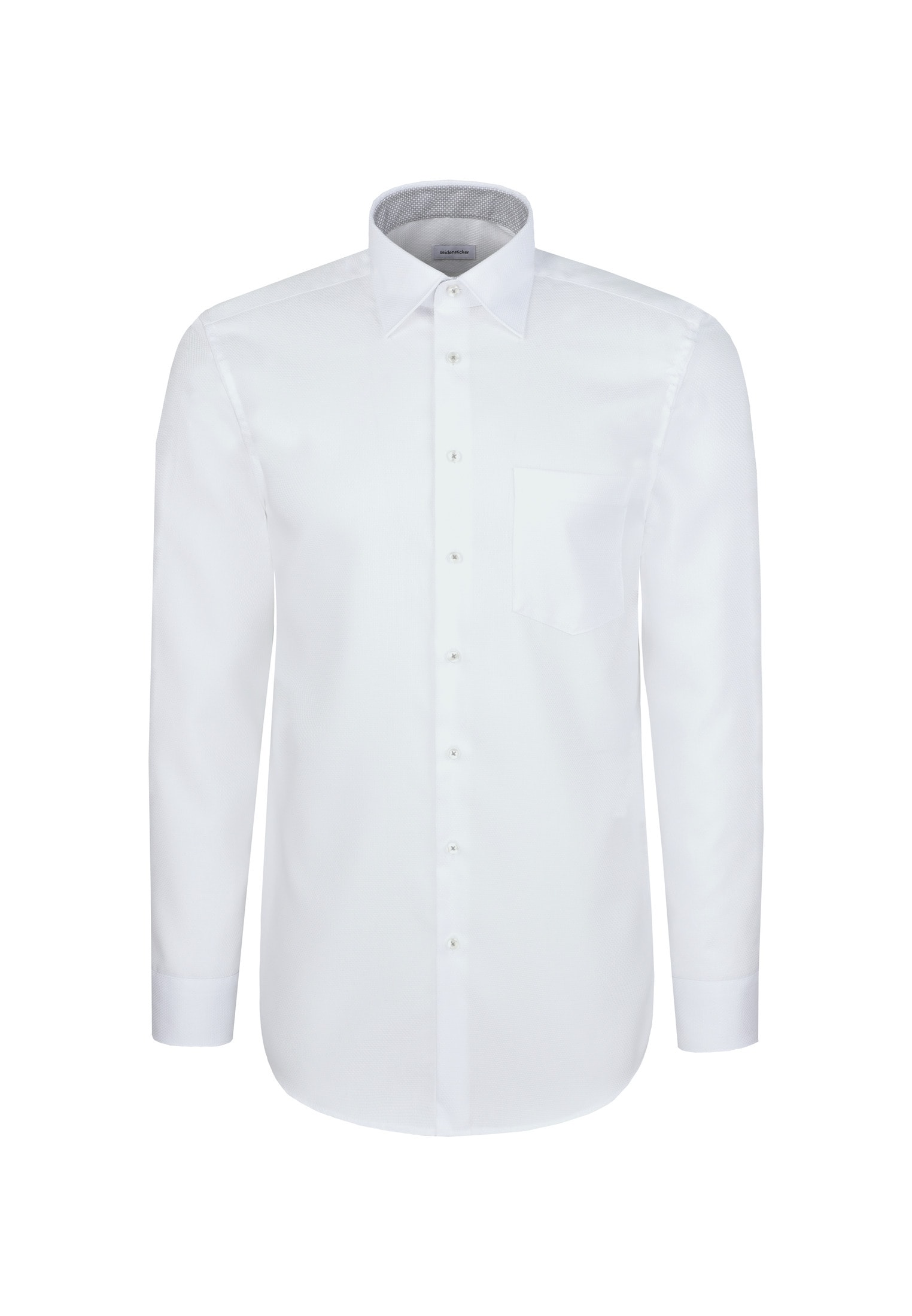 seidensticker Businesshemd »Schwarze Rose« Comfort 1/1 Covered-Button-Down-Kragen Struktur