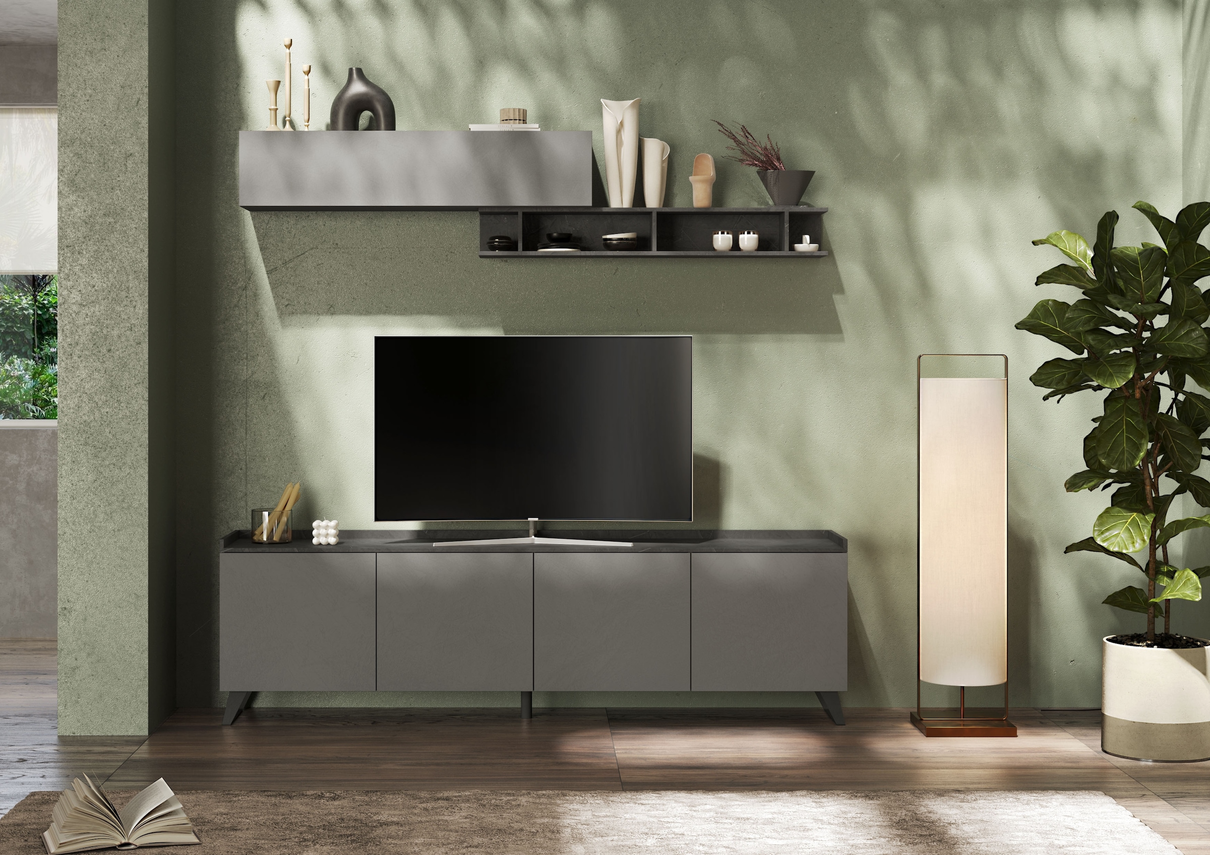 Home affaire Meuble mural »Tray«