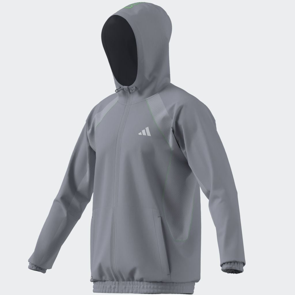 adidas Performance Trainingsjacke »TECH APP S-TOP« 1 Stk. tlg. für Fitness, aus Stretch-Materialien, atmungsaktiv