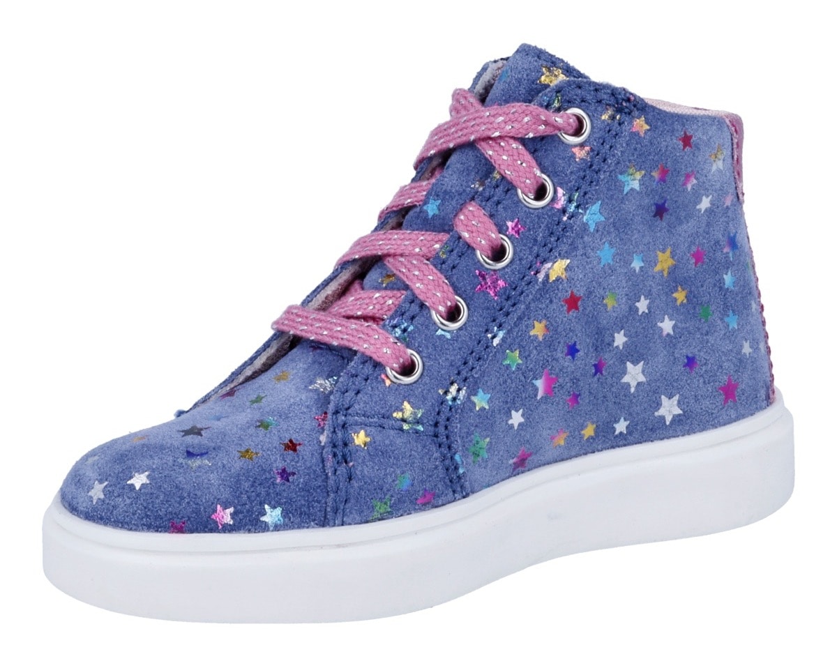 Richter Sneakerboots »Flora«  Kinderschuh, Schnürer mit WMS, Grössenschablone zum Download