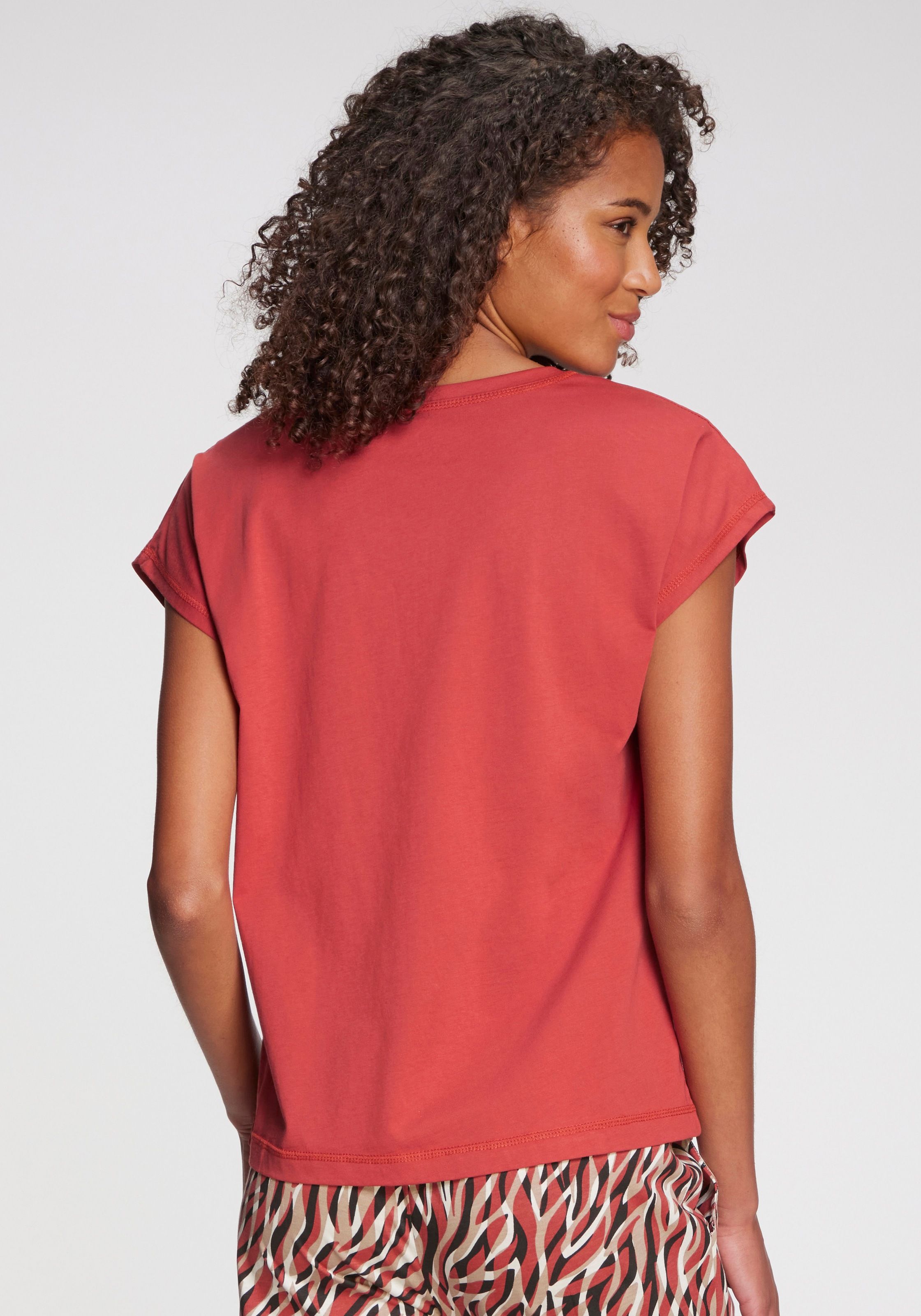 Vivance Dreams Pyjamaoberteil mit  Herzprint