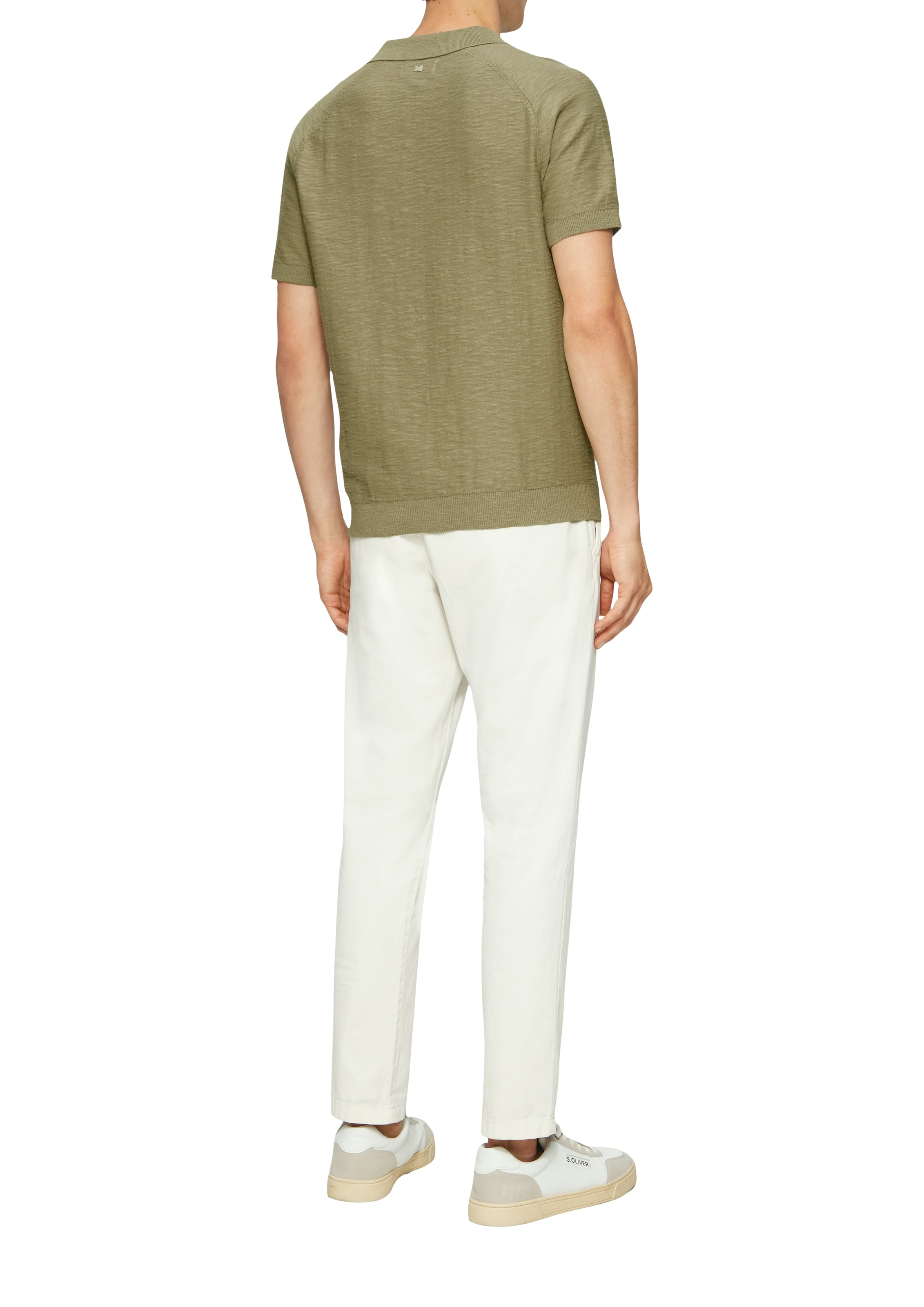 s.Oliver Polo mit Strick Muster