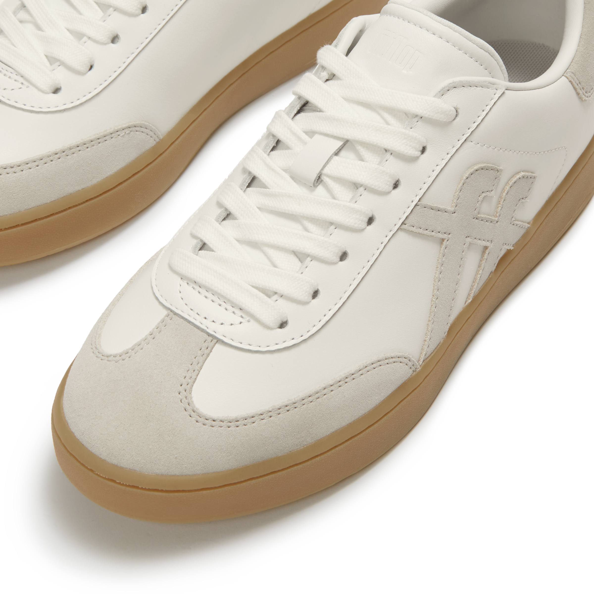 Fitflop Plateausneaker »THE DASH T-TOE«  Freizeitschuh, Halbschuh, Schnürer, Retro Sneaker im Material-Mix
