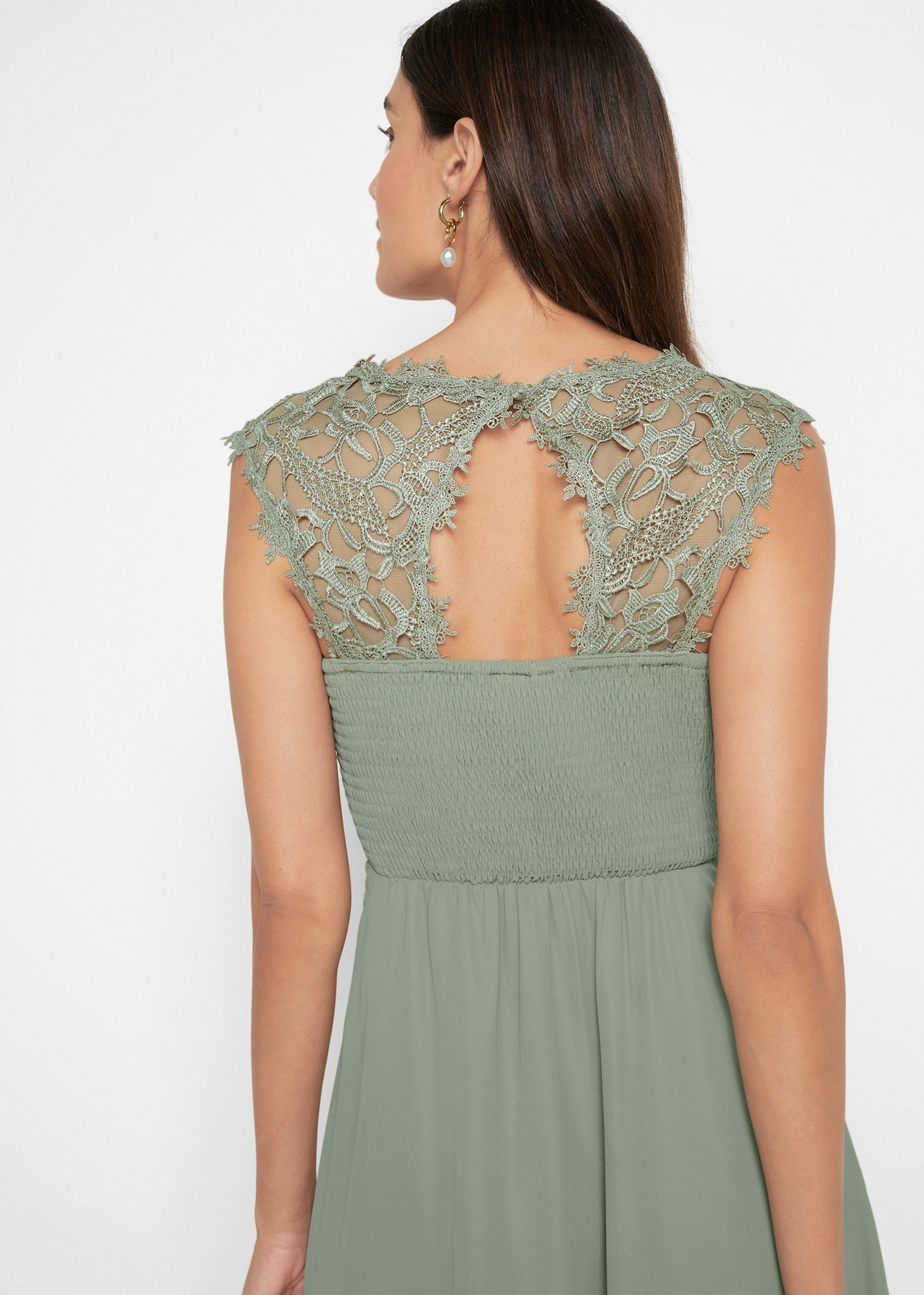 bonprix Mini-robe »Minikleid mit Spitze« Minikleid mit Spitze