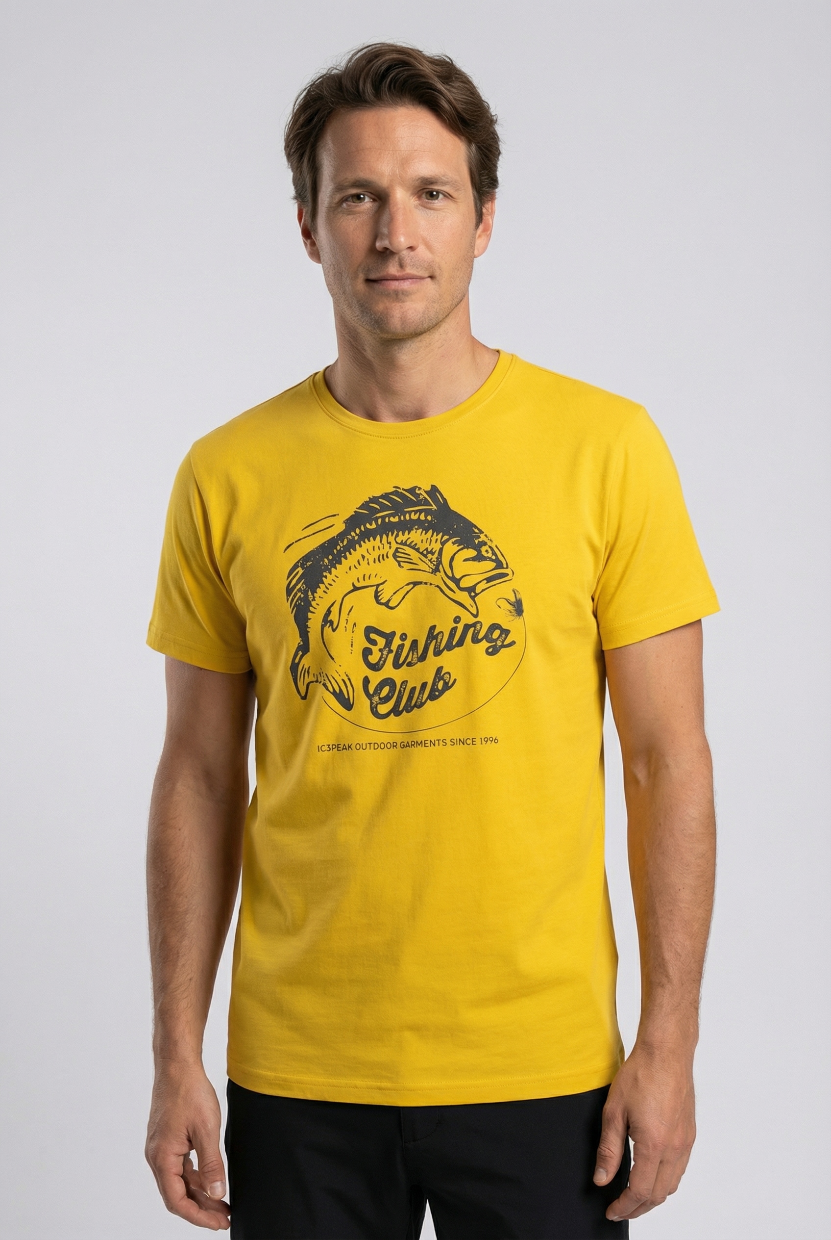 Icepeak T-Shirt »MILLINGTON« Print T-Shirt, aus Baumwolle