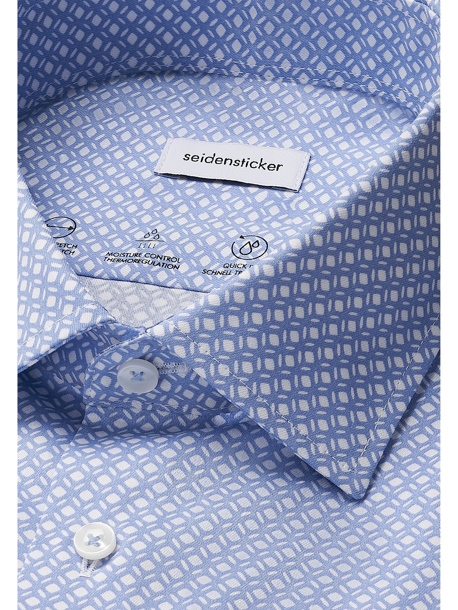 seidensticker Businesshemd »Schwarze Rose« X-Slim 1/1 Kentkragen