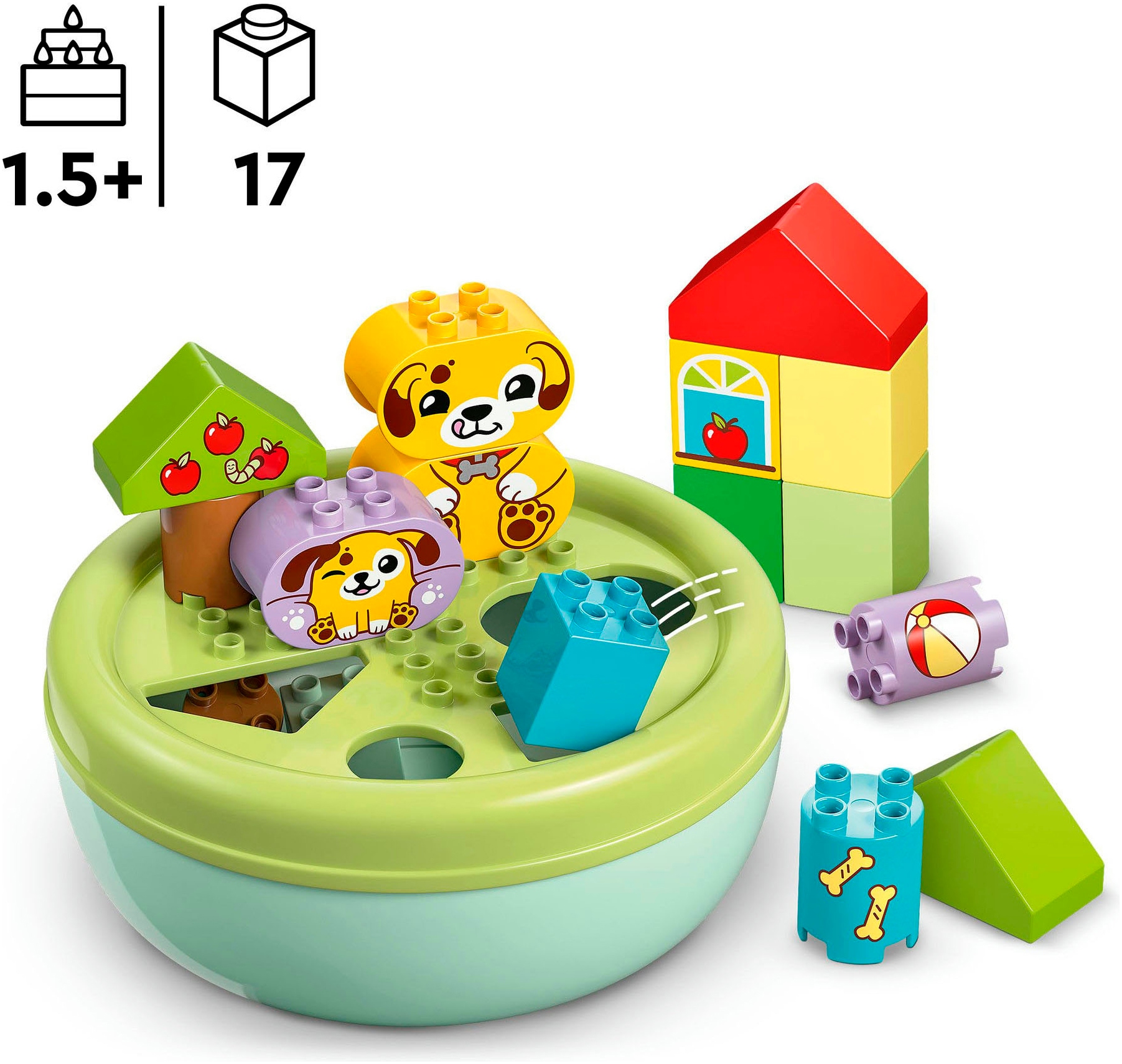 LEGO® Pions de construction »Formsortierer: Welpenhaus (10441), LEGO DUPLO My First« Made in Europe