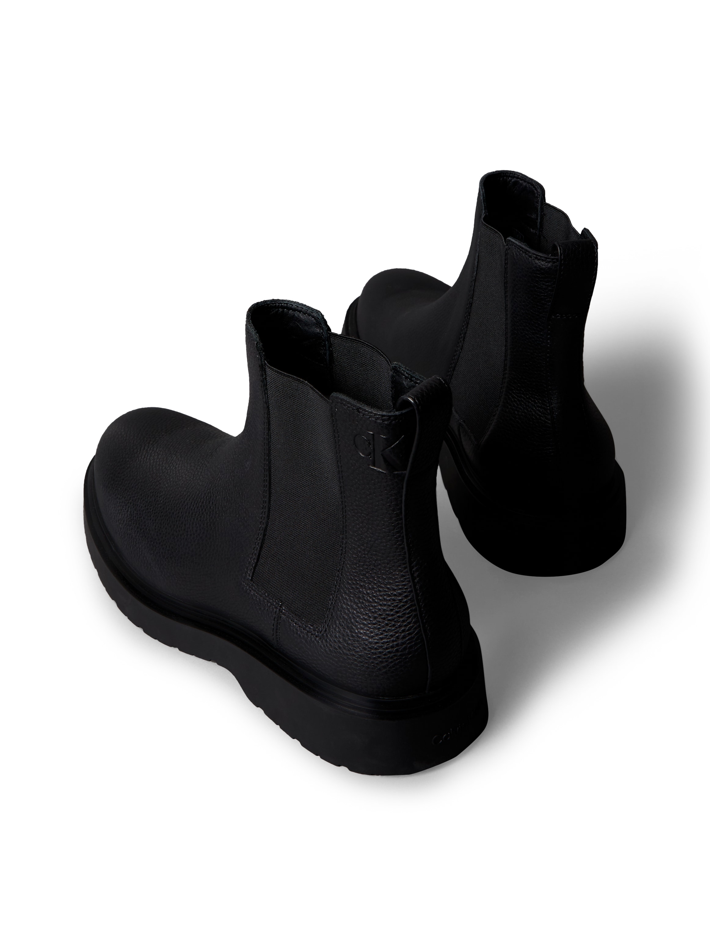 Calvin Klein Jeans Bottines chelsea »COMBAT ESS CHELSEA BOOT LTH«  bottine classique, bottines à enfiler avec parties stretch