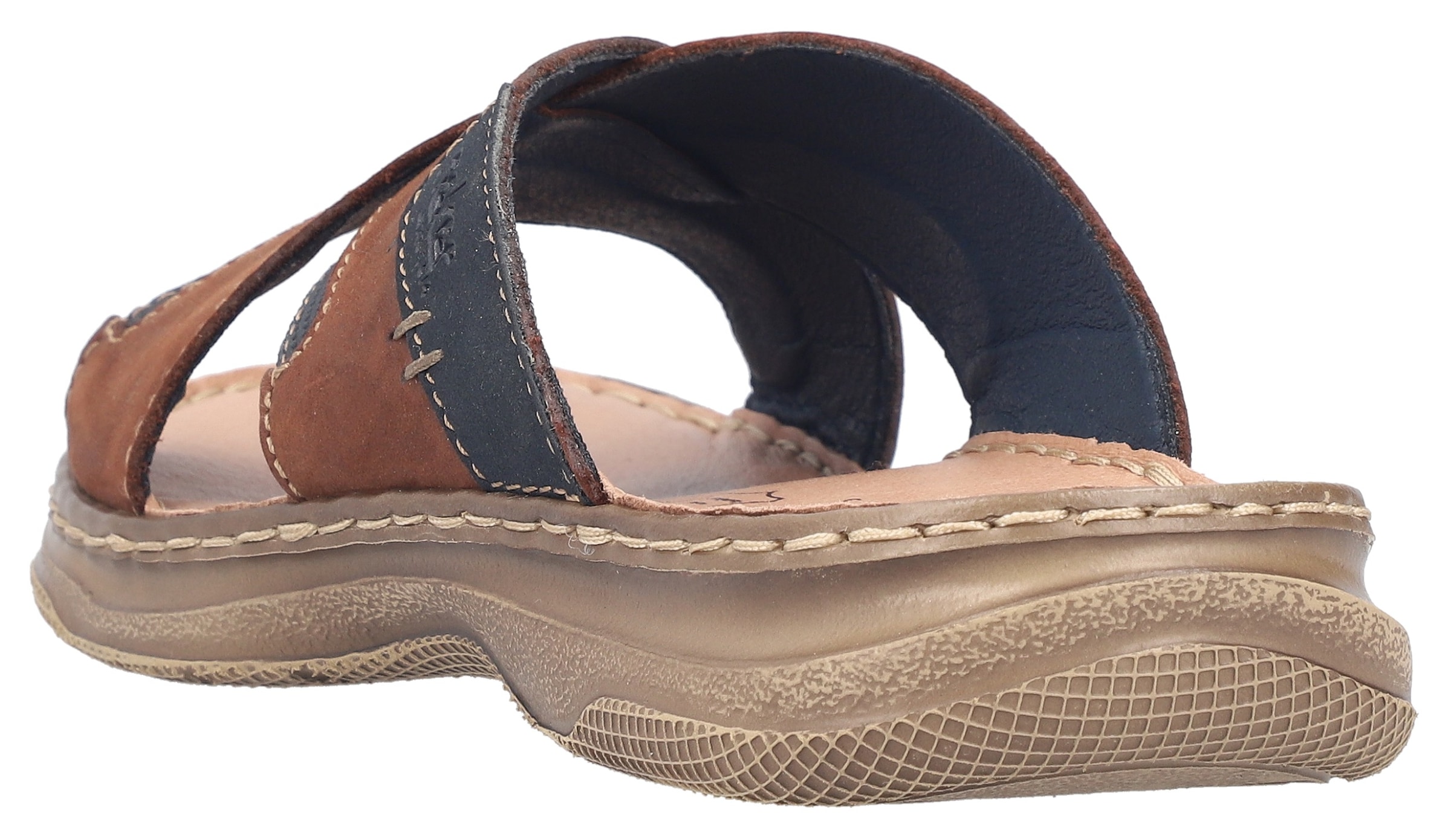 Rieker Pantolette  Chaussure d'été, chaussure de plage, chaussure de vacances avec bandage croisé